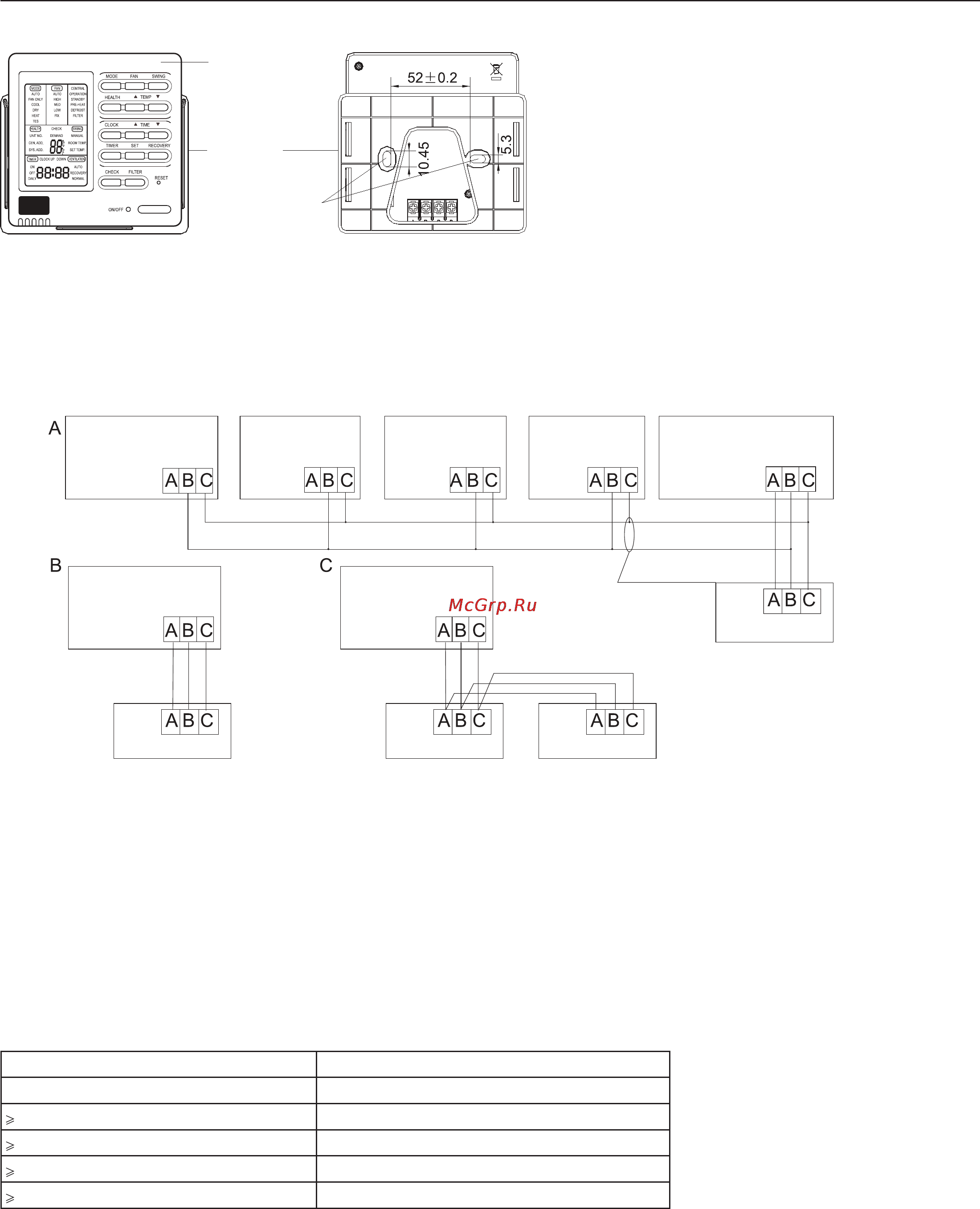 Haier AD24MS1ERA+1U24GS1ERA [68/134] Manuale d installazione per il telecomando