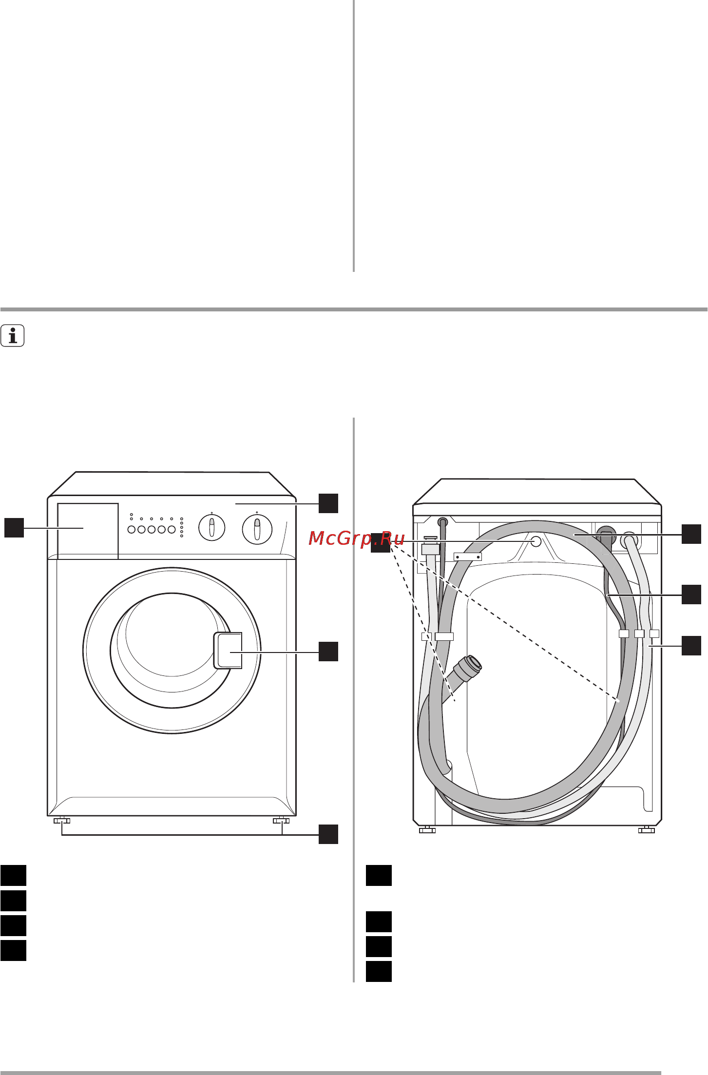 Zanussi FCS825C [23/48] Вид сзади