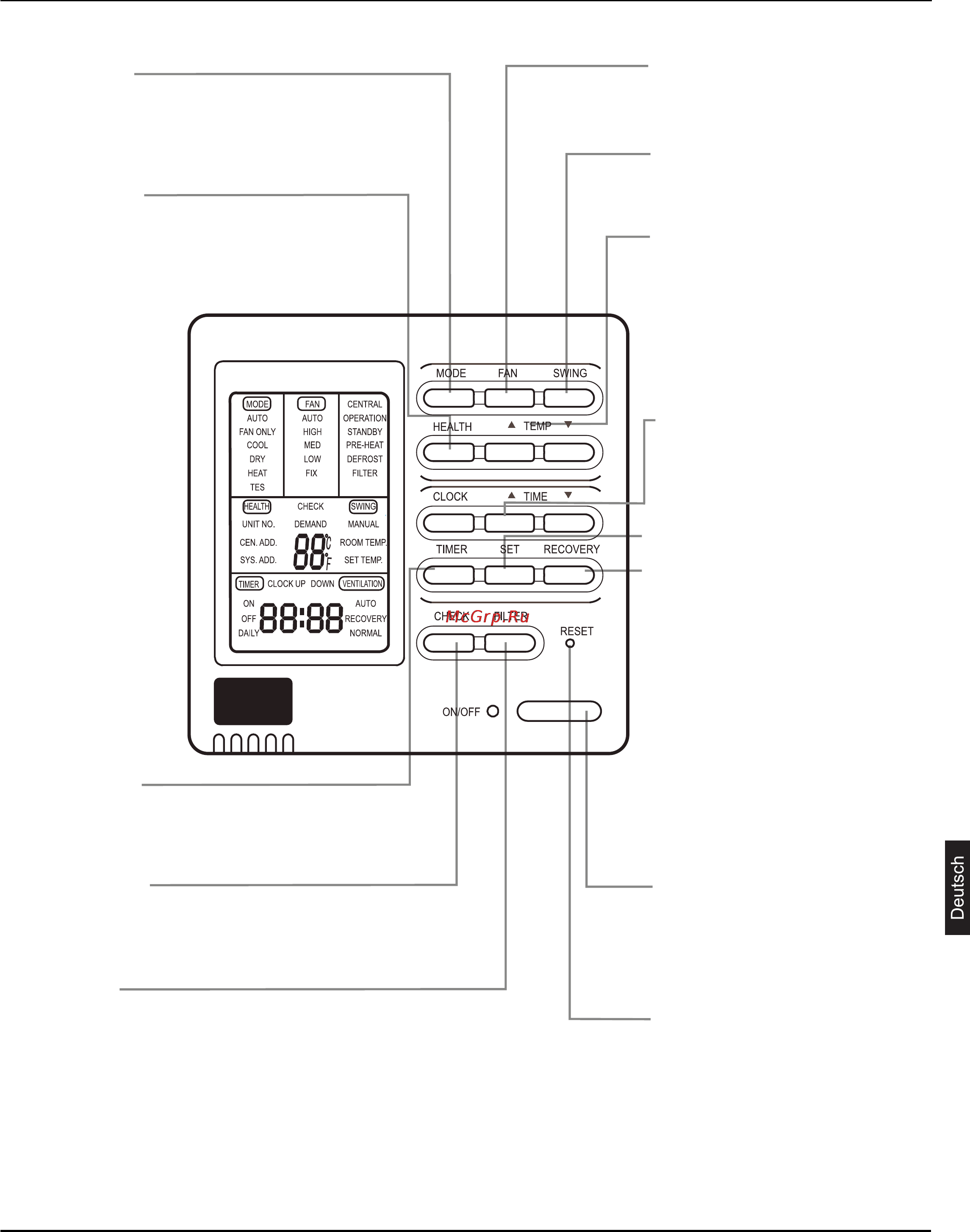 Haier AD48HS1ERA+1U48IS1EAB [113/134] Teile und funktionen