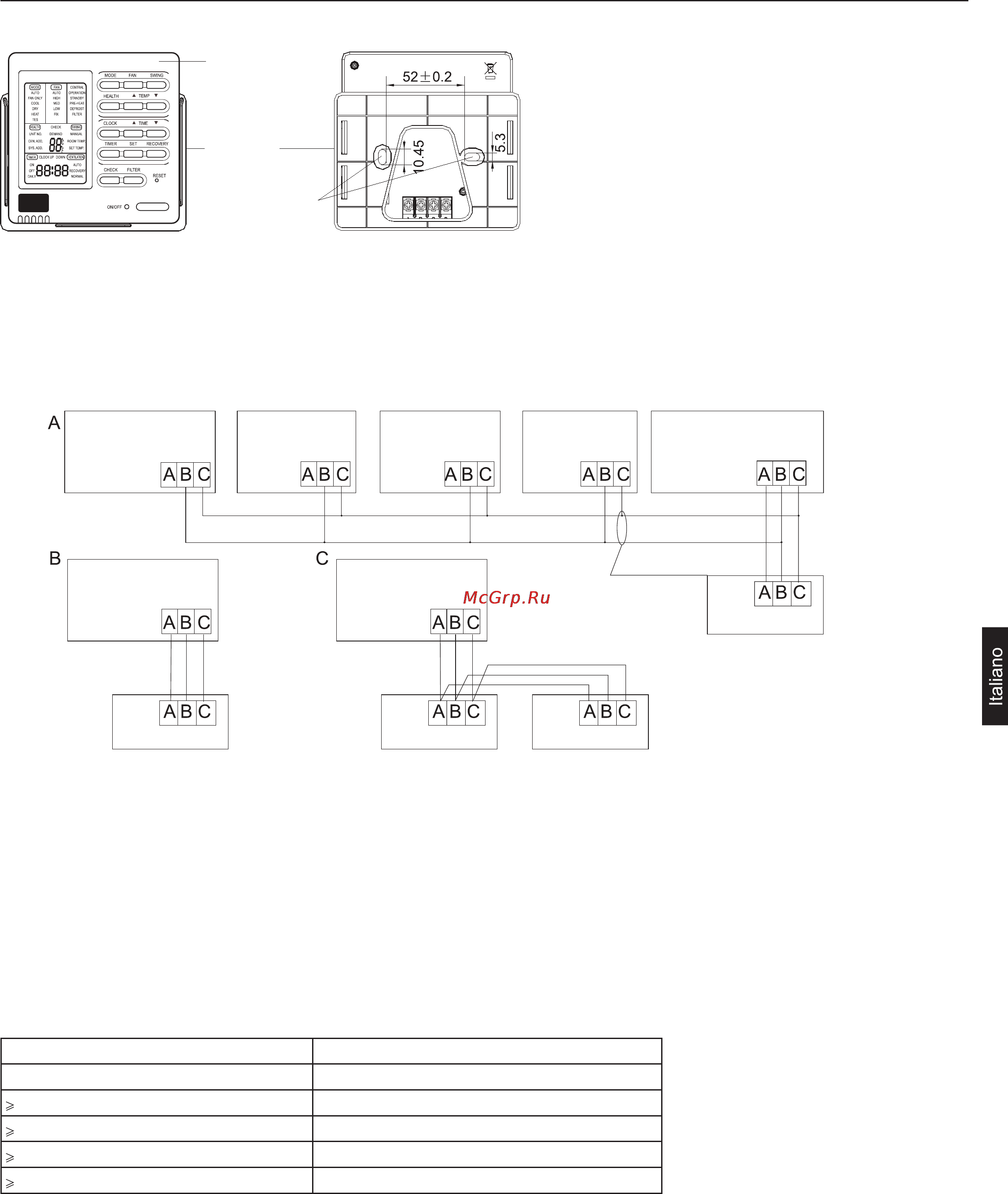 Haier AD48HS1ERA+1U48IS1EAB [67/134] Manuale d installazione per il telecomando