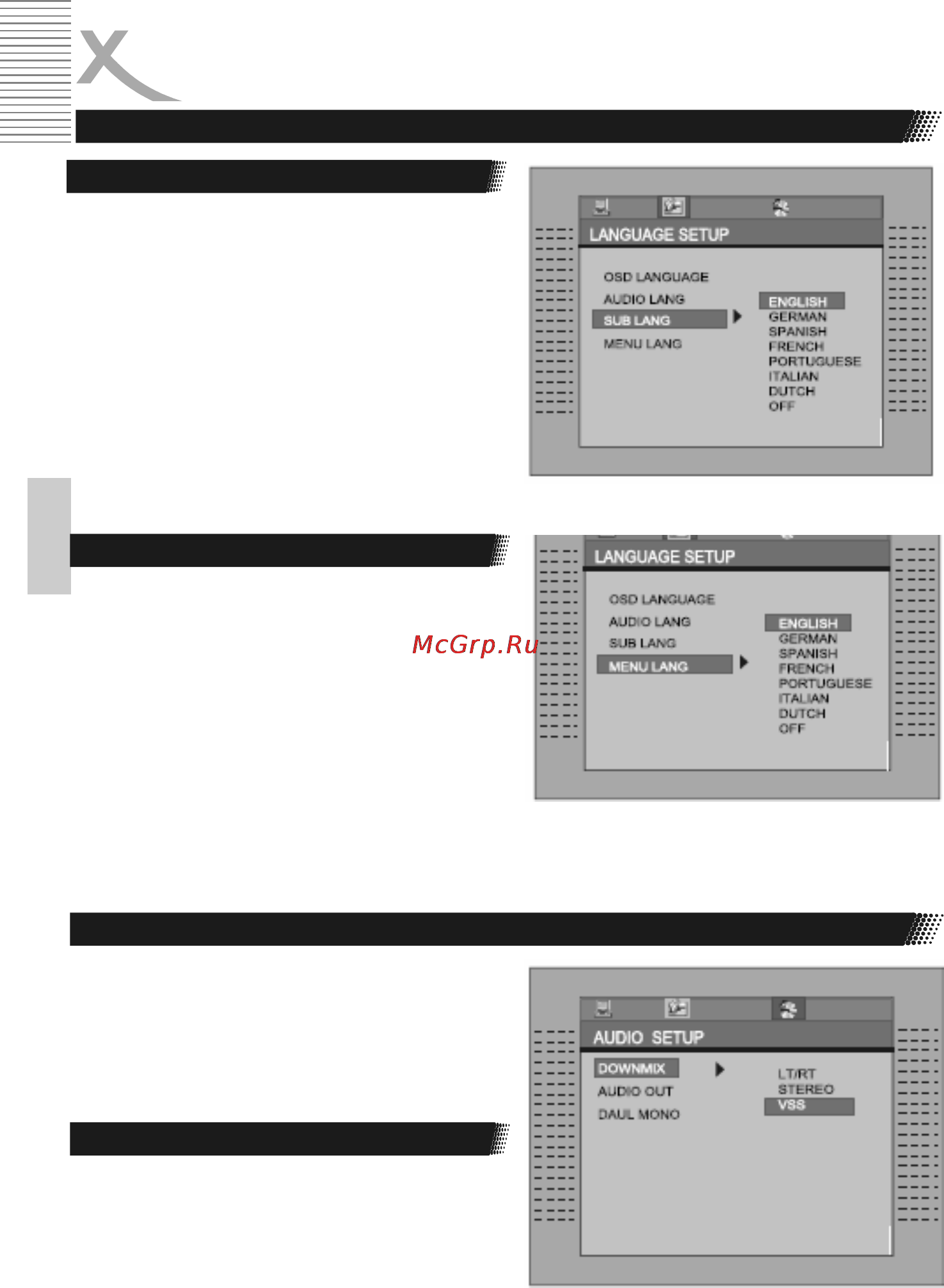 Xoro HTC 1900w [30/44] Работа с dvd проигрывателем