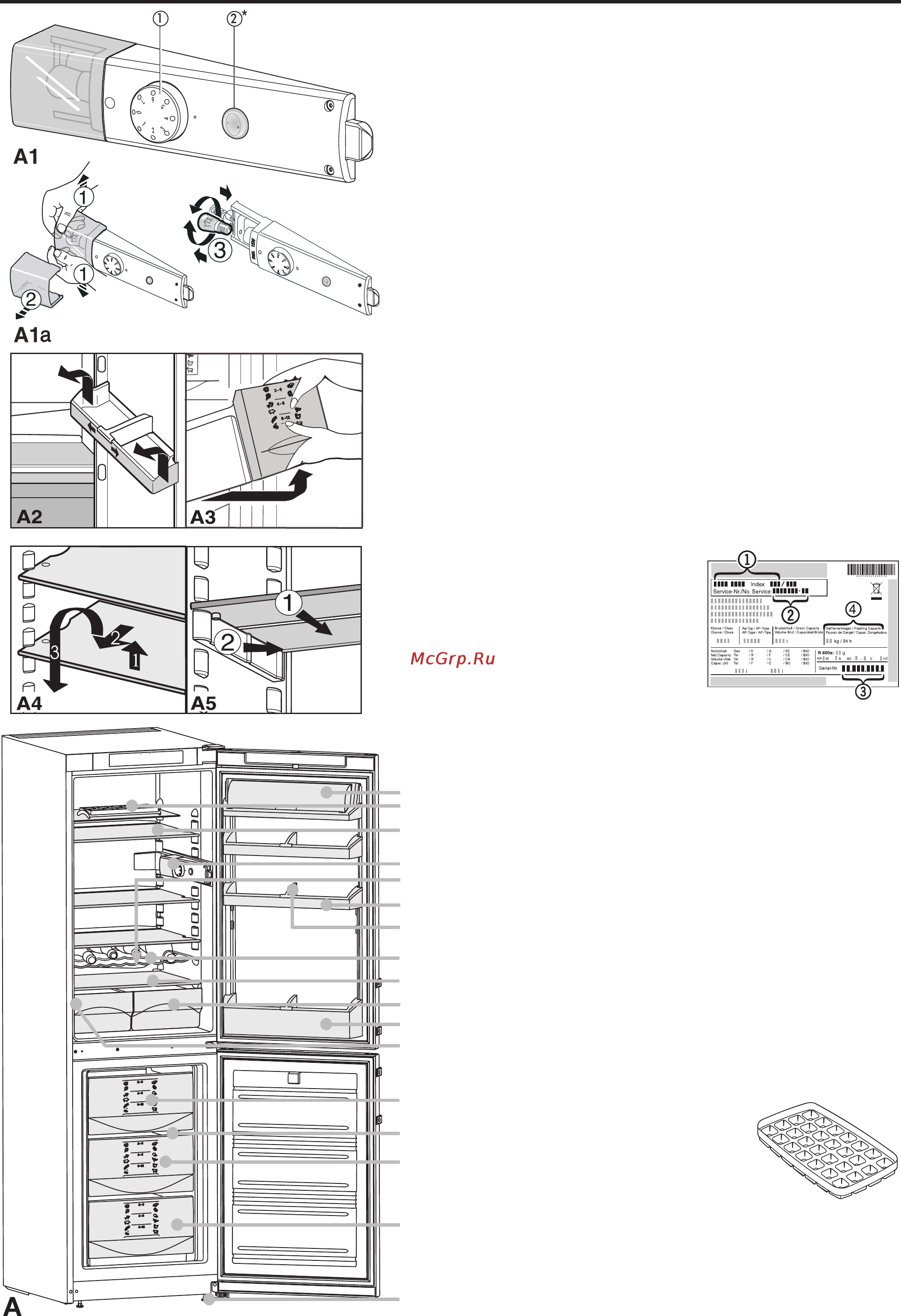 Liebherr CUN 3031 [2/8] Описание прибора и оборудовани