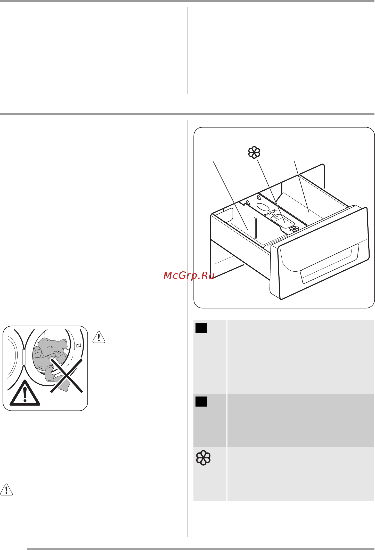 Zanussi ZWG6125V [10/56] Əркүндік қолдану