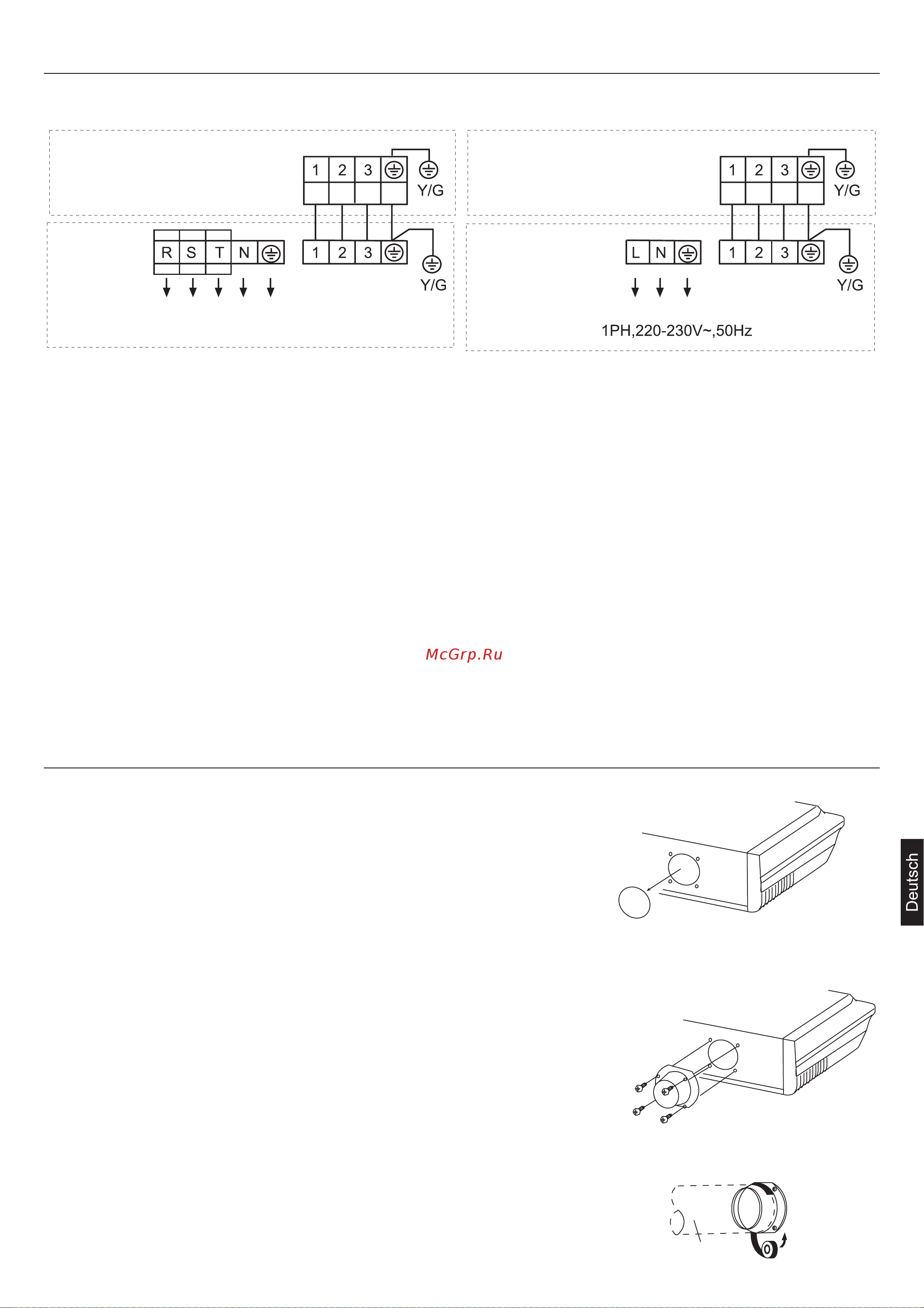 Haier AC36ES1ERA+1U36HS1ERA [111/114] Elektrische anschlüsse
