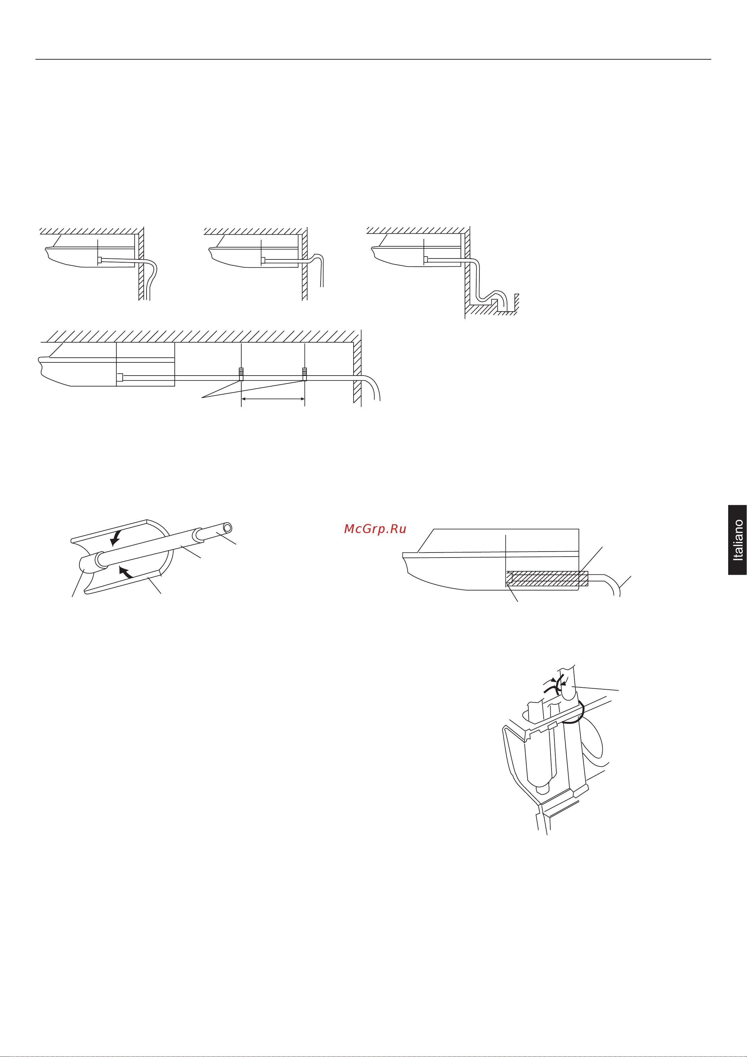 Haier AC60FS1ERA+1U60IS1ERA [65/114] Installazione del tubo scarico condensa