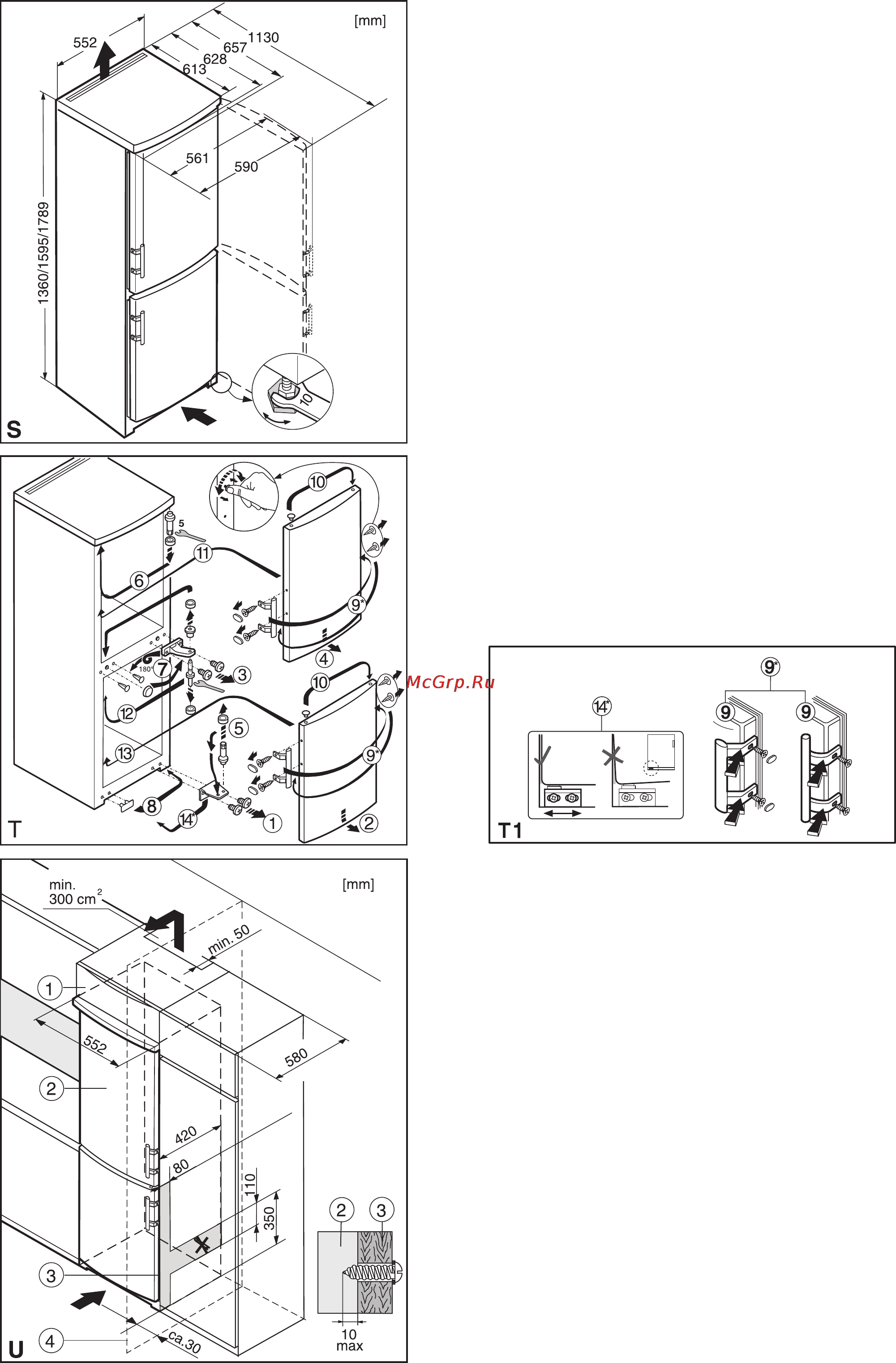 Liebherr CU 2221 Инструкция по эксплуатации онлайн [8/8] 46220