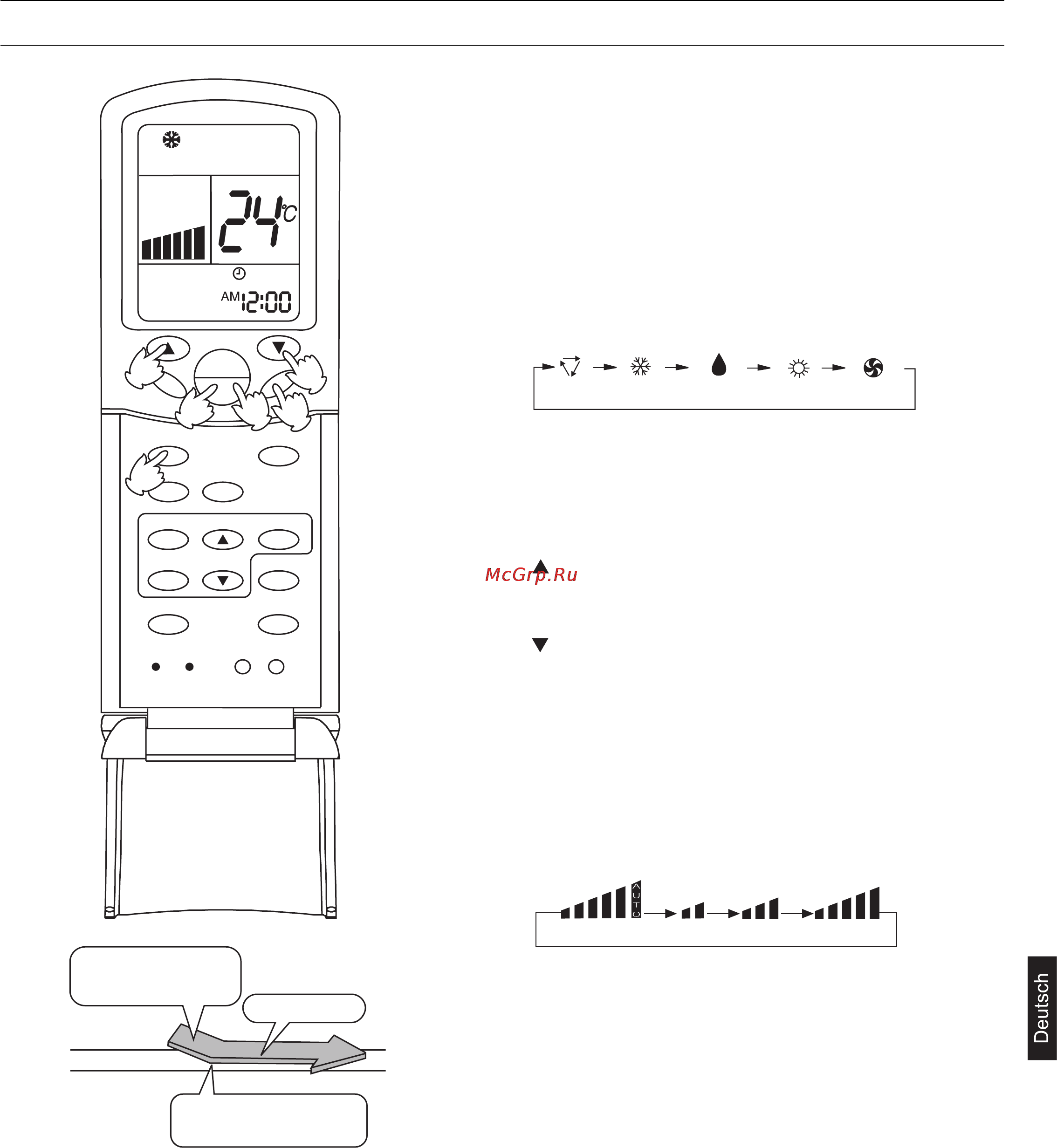 Haier AB282AEEAA+AU28NAHEAA [127/190] Betrieb auto kühlbetrieb entfeuchtung und heizbetrieb