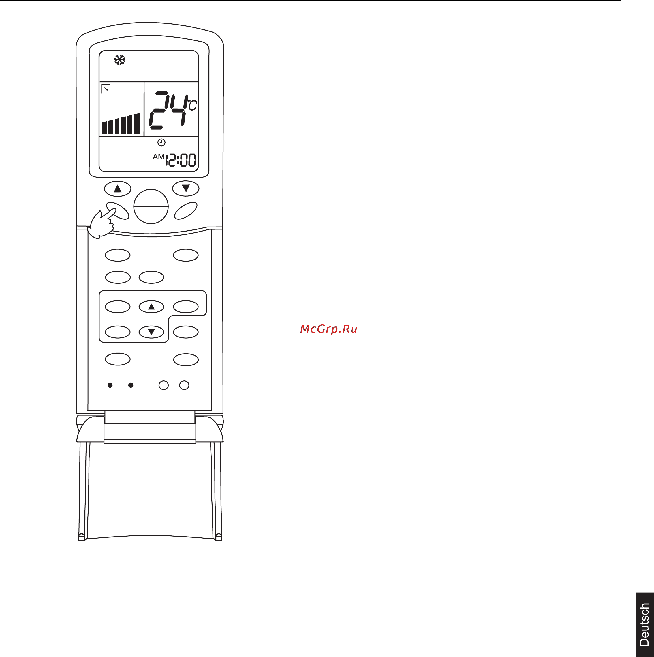 Haier AB362AEEAA+AU362AIEAA [129/190] Regelung der richtung des luftstroms