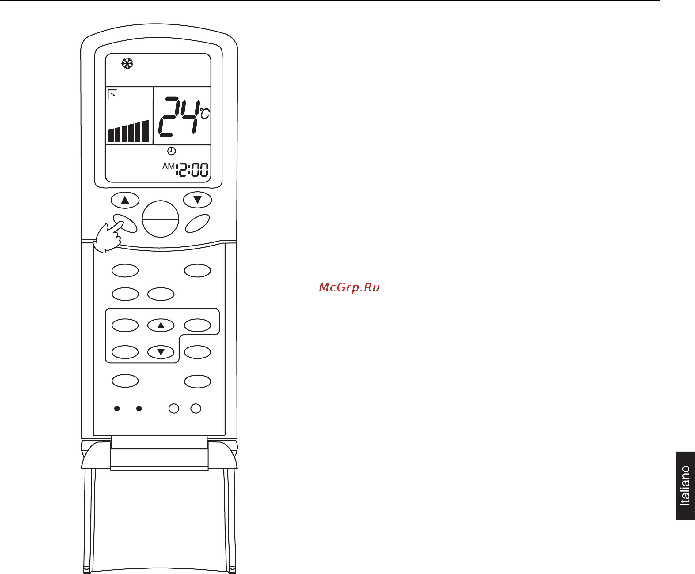 Haier AB282AEEAA+AU28NAHEAA [57/190] Regolazione della direzione flusso d aria