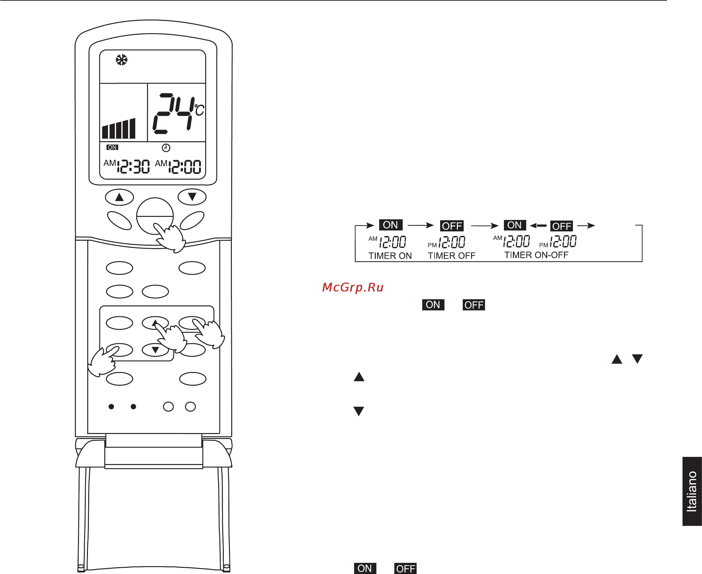 Haier AB282AEEAA+AU28NAHEAA [59/190] Modalità timer on off