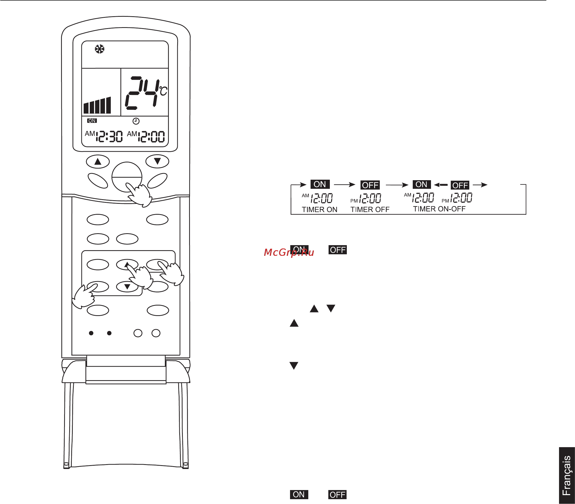 Haier AB282AEEAA+AU28NAHEAA [95/190] Mode timer on off