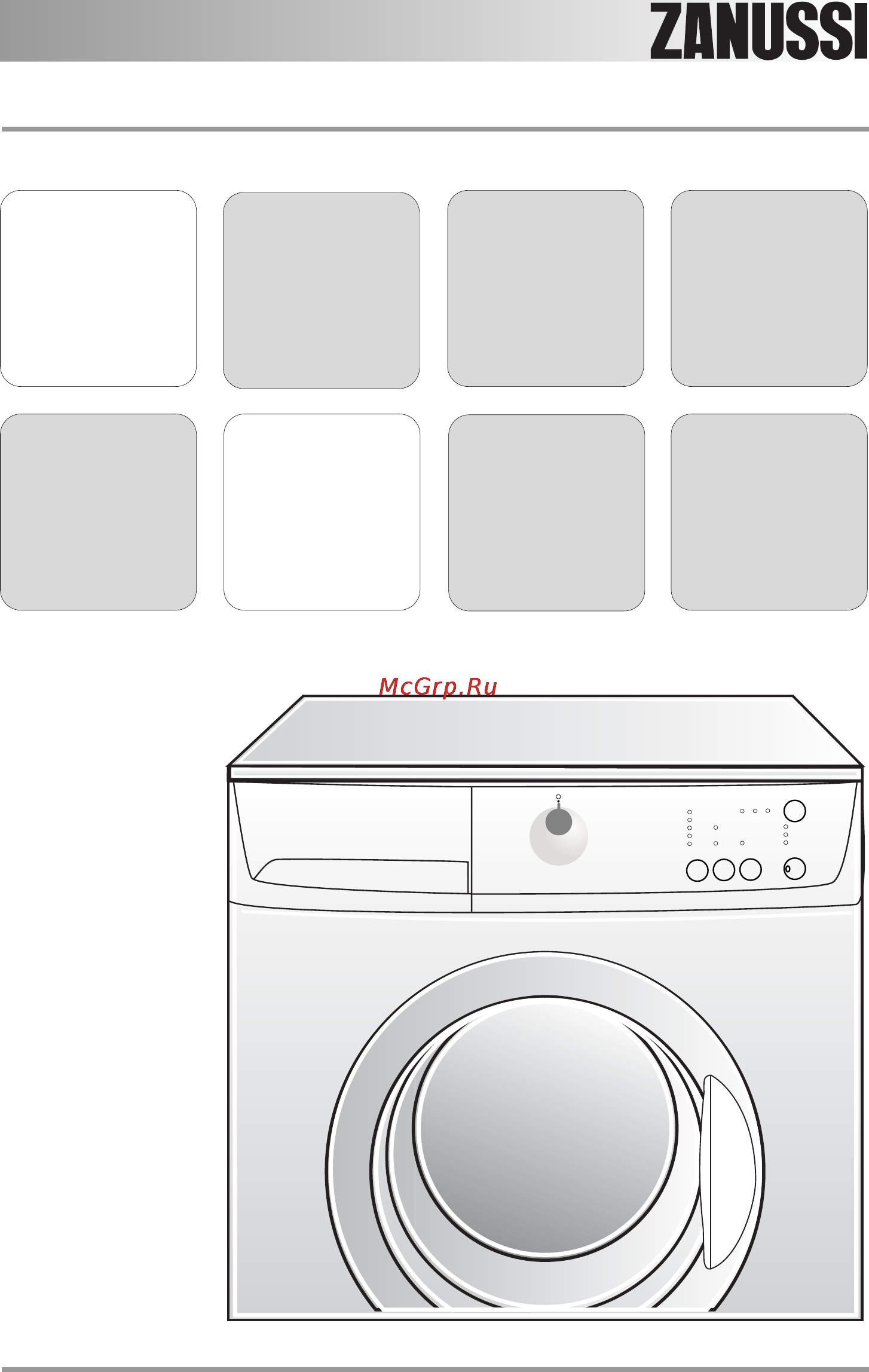 Zanussi ZWO 6105 Инструкция по эксплуатации онлайн