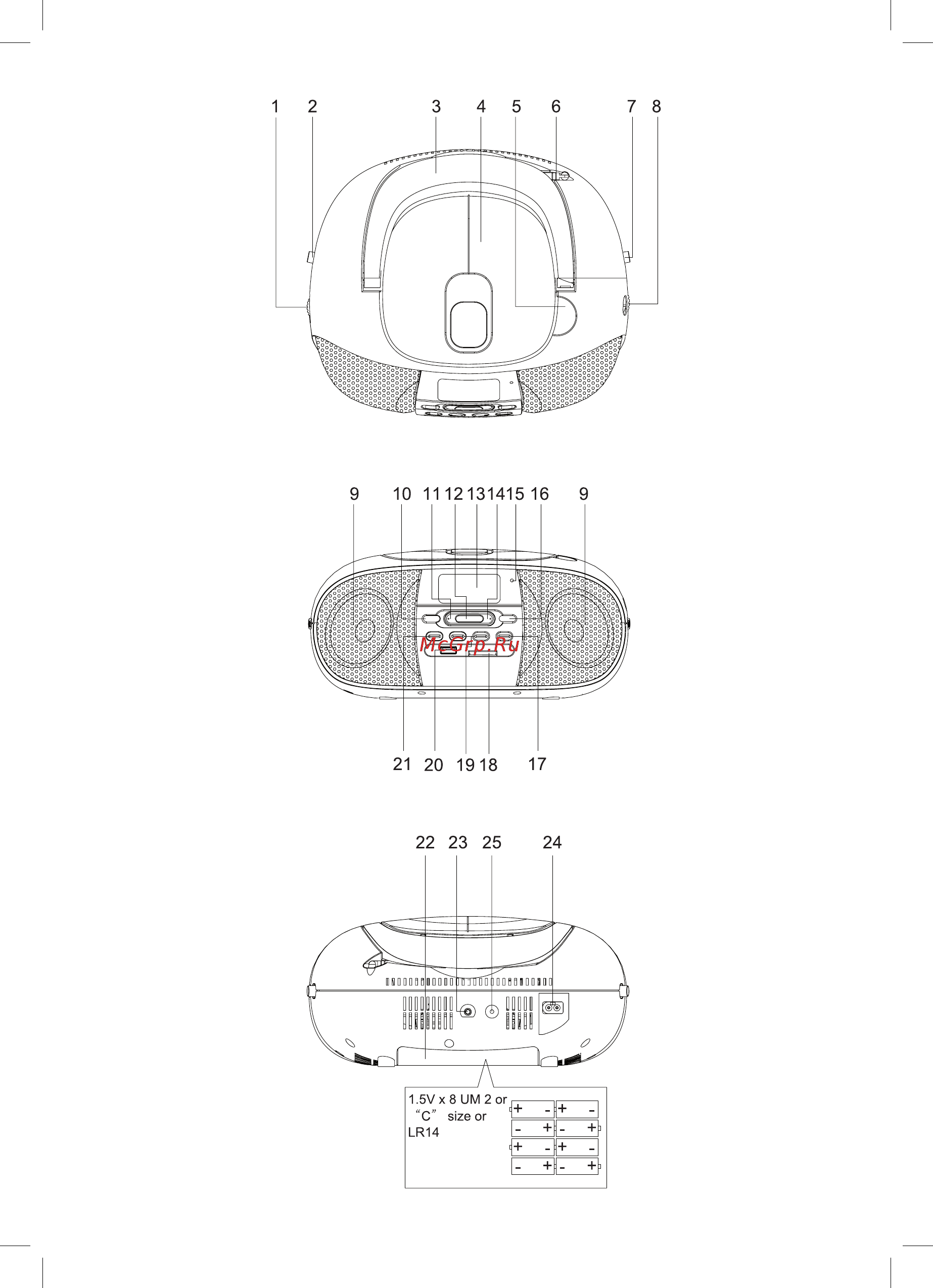 Vitek VT-3455 Black Инструкция по эксплуатации онлайн [2/12] 46144