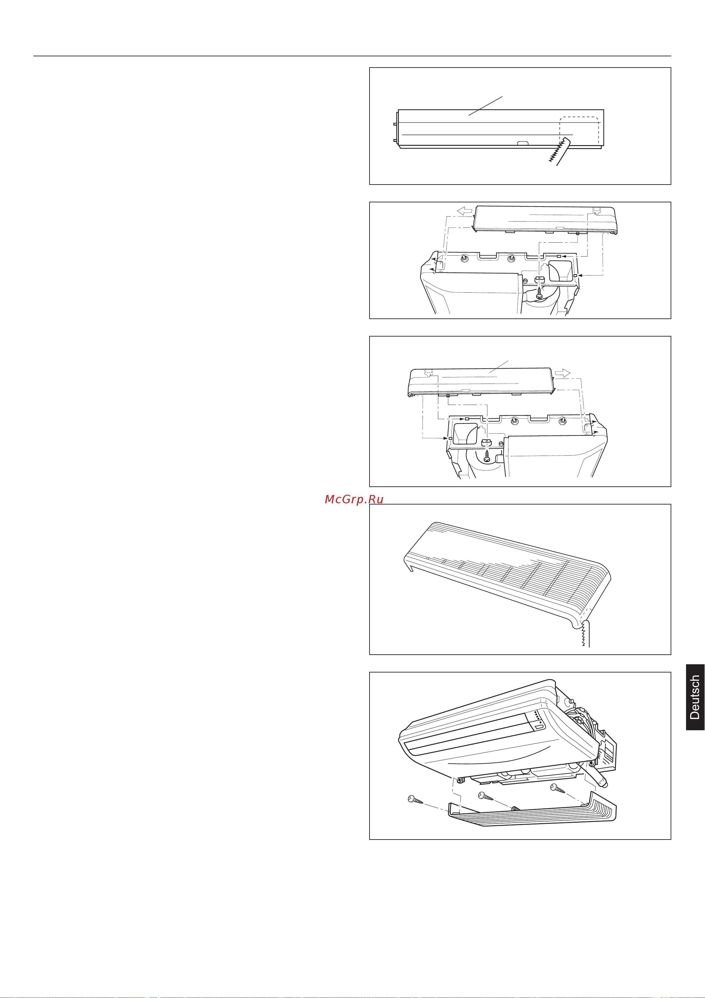 Haier AC182ACERA [139/176] Montage der verkleidung