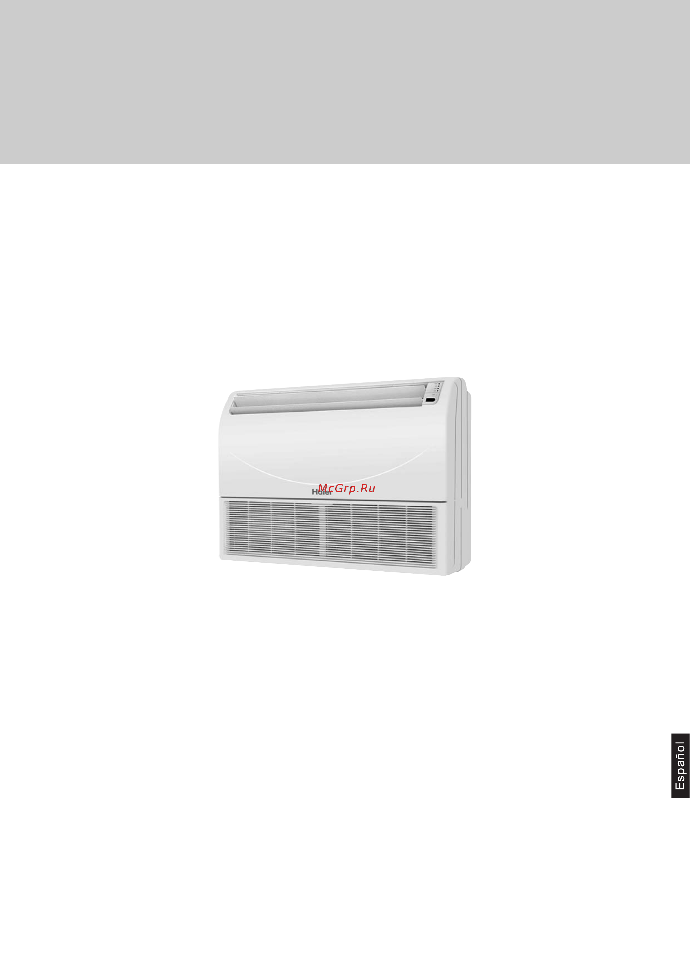 Haier AC182ACEAA [143/176] Climatizador unitary smart techo suelo