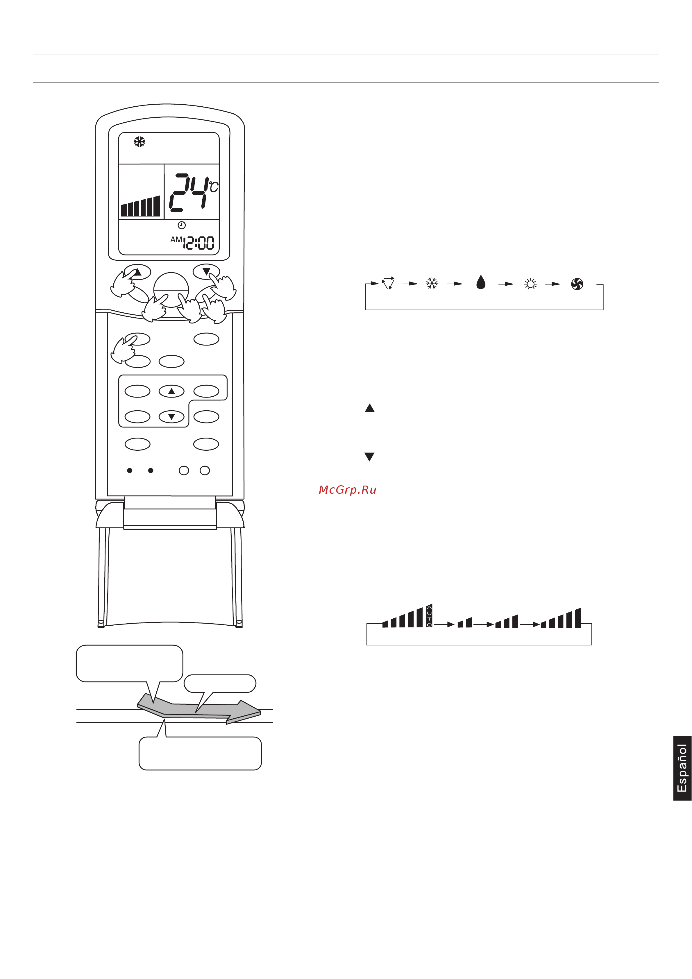 Haier AC122ACEAA [151/176] Funcionamiento auto refrigeración deshumidificación y calefacción