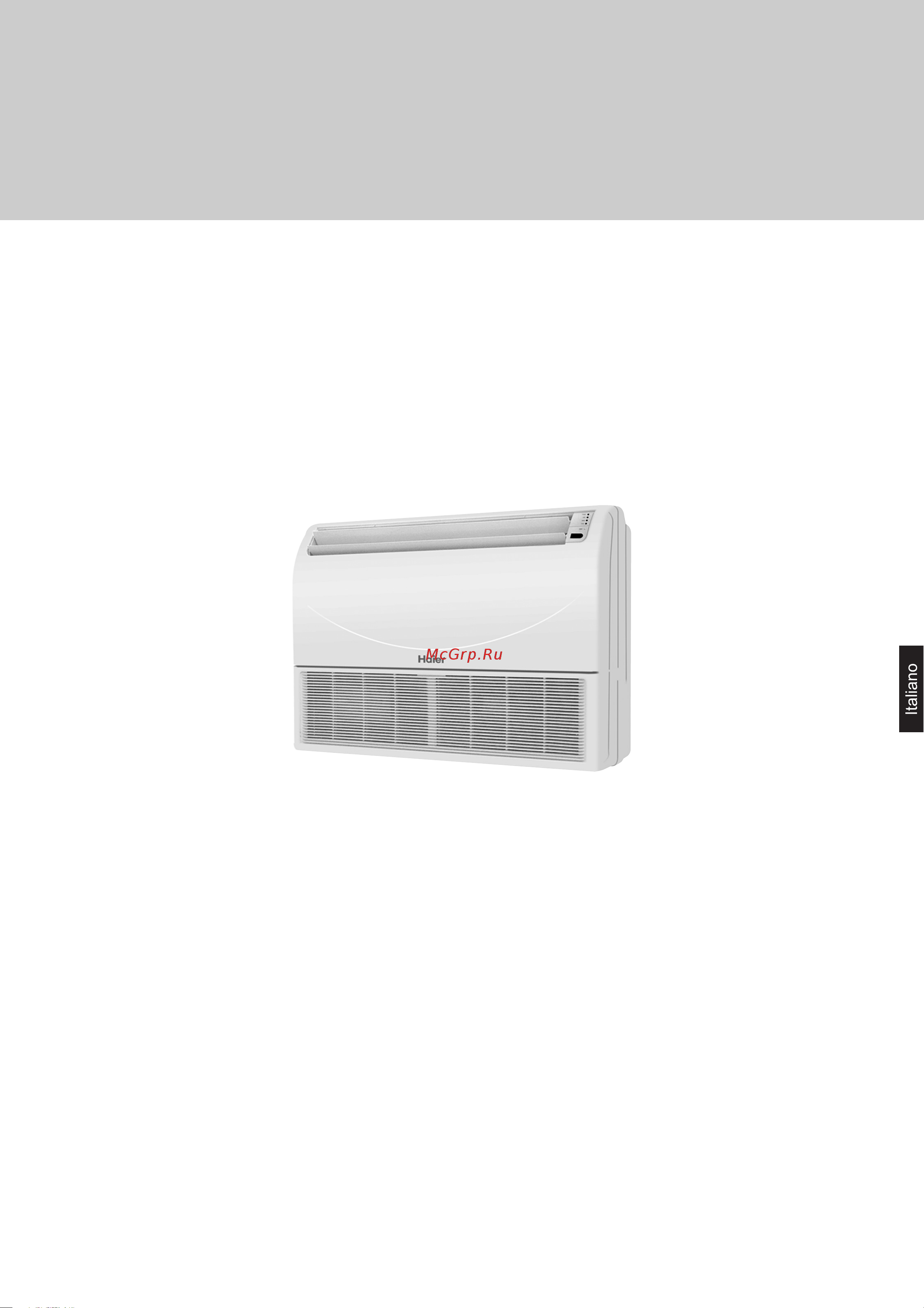 Haier AC122ACERA [41/176] Climatizzatore unitary smart soffitto pavimento