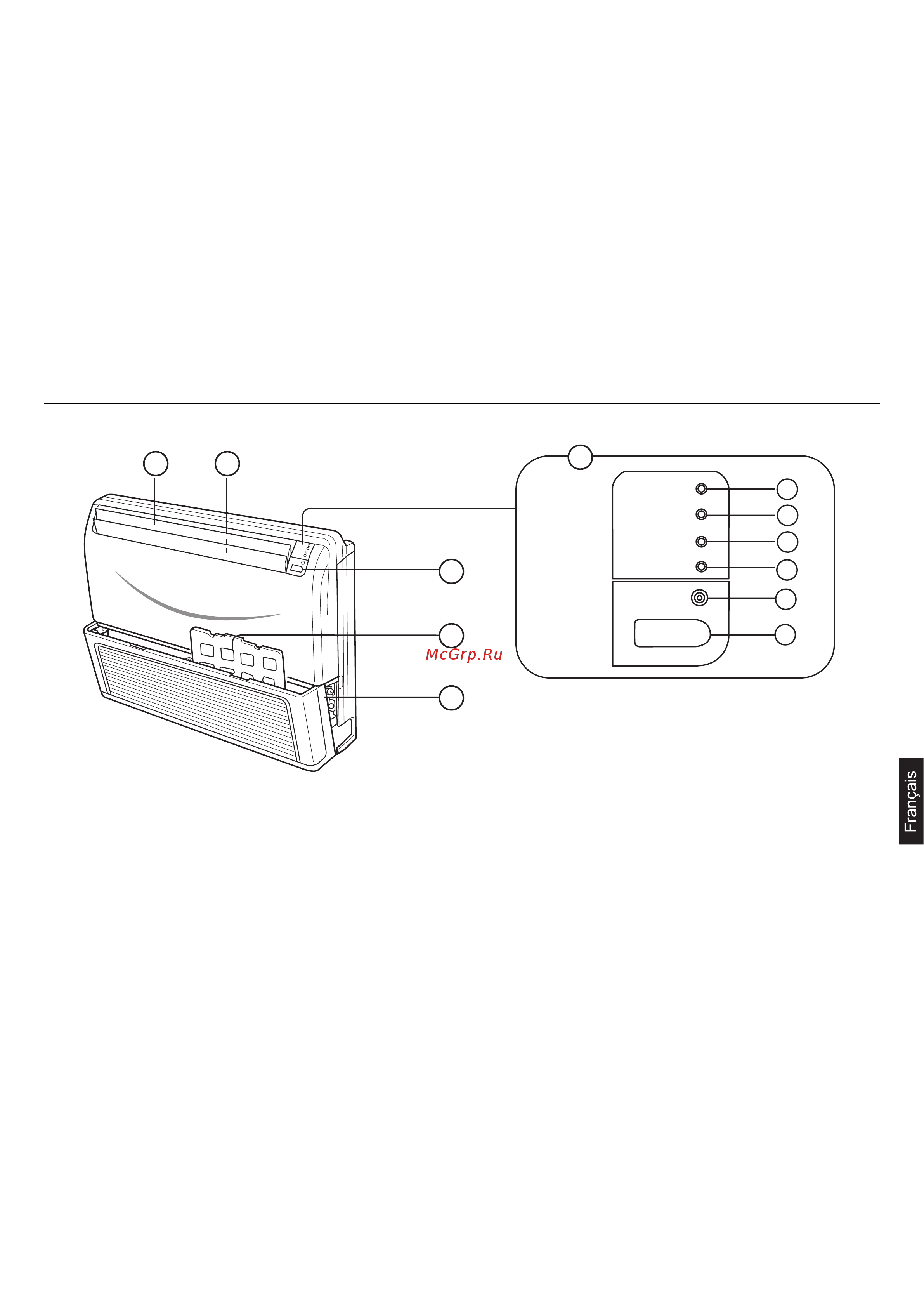 Haier AC182ACEAA [79/176] Dénomination des composants