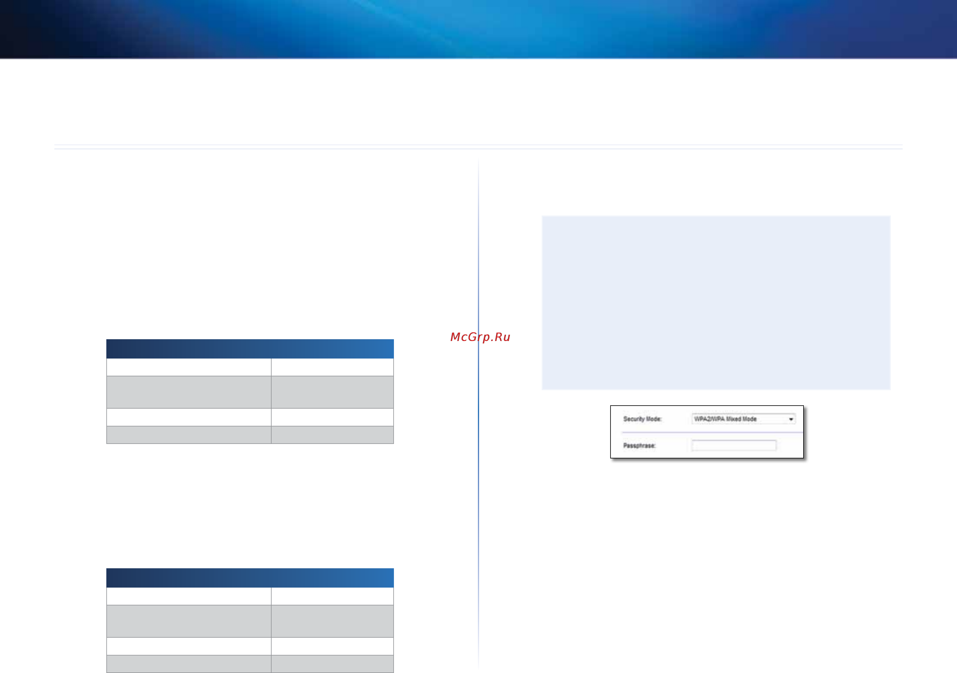 Linksys EA3500 [347/591] Personlige alternativer