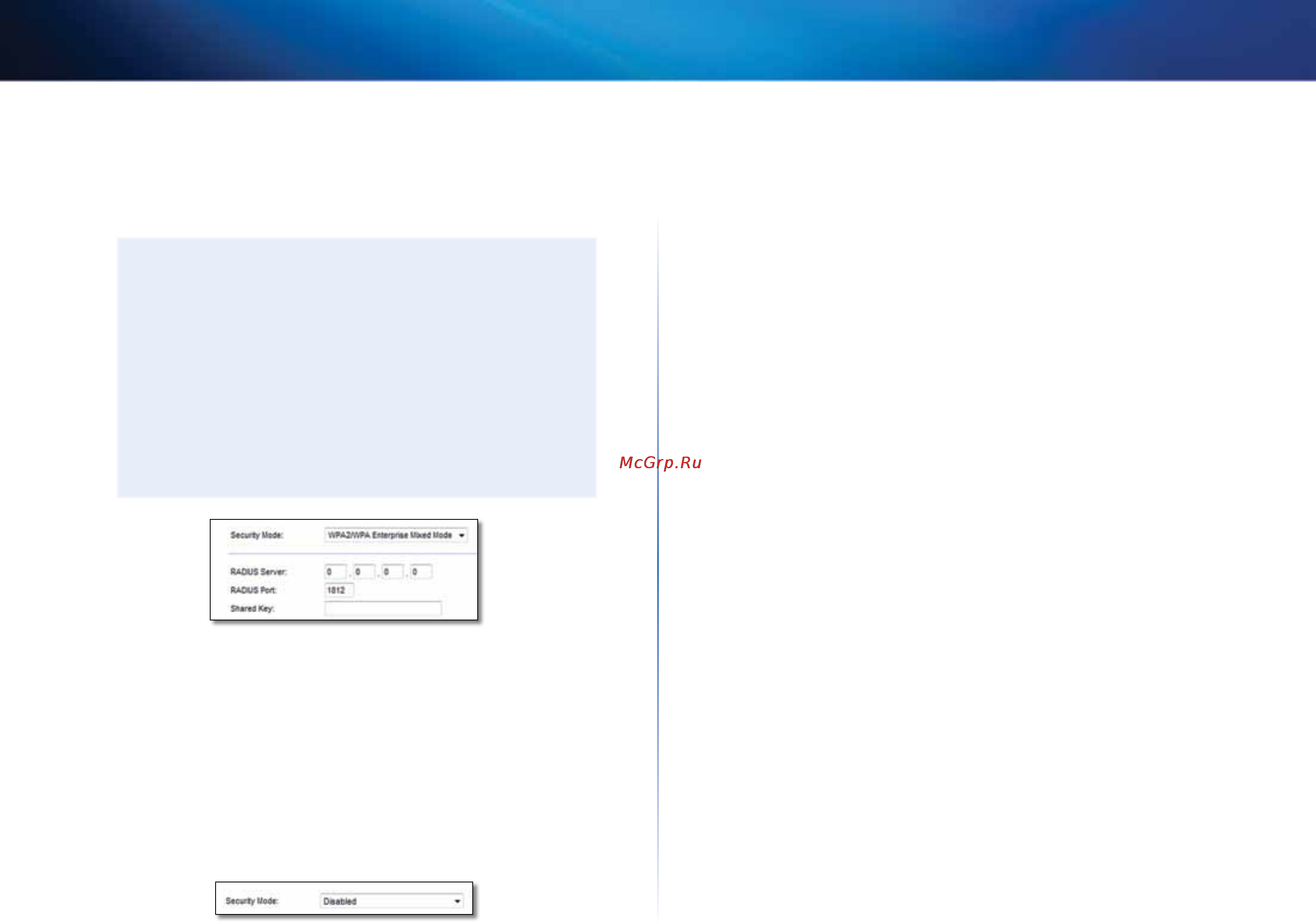 Linksys EA4500 [432/591] Linksys seria ea