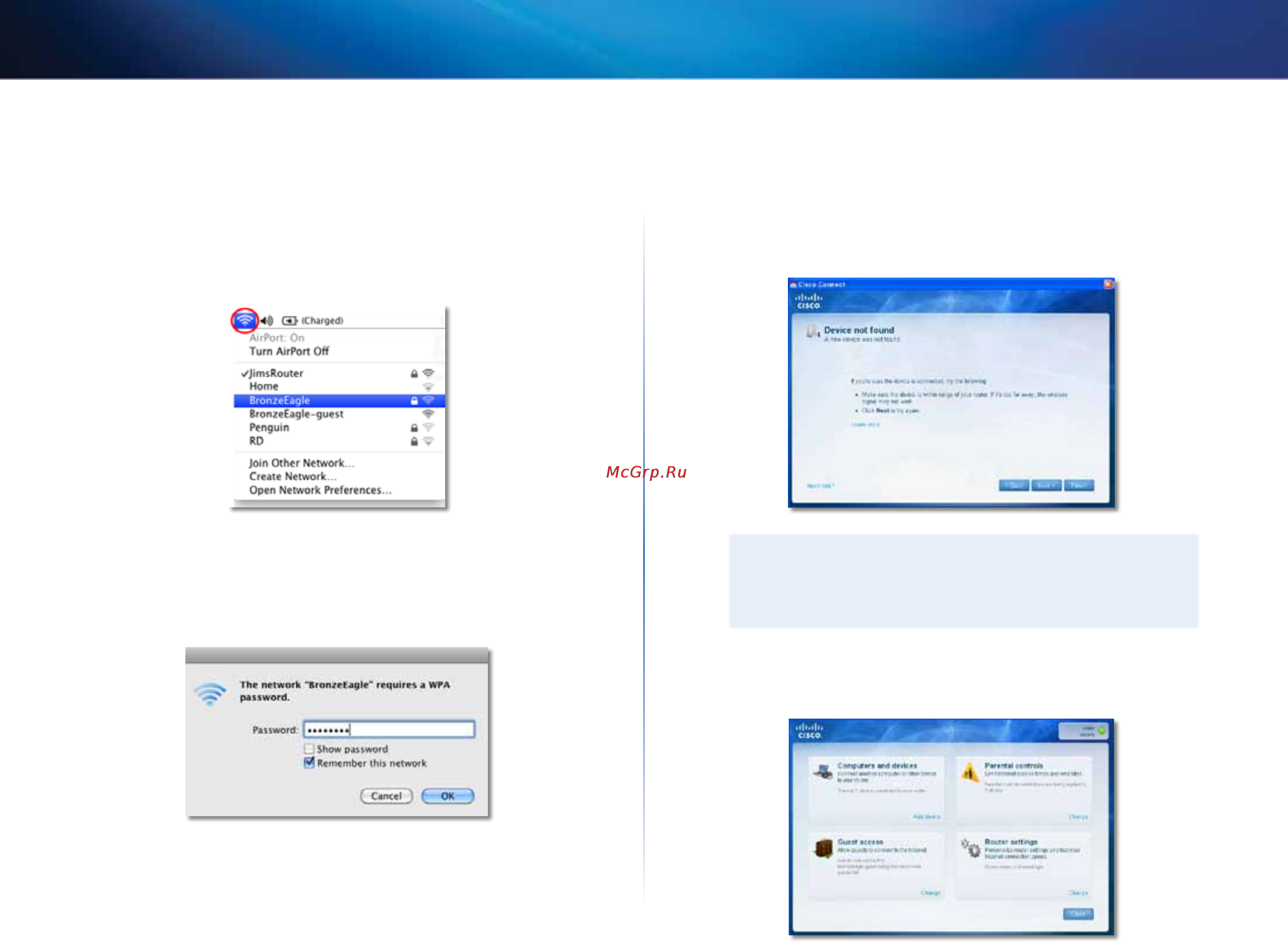 Linksys EA2700 [479/591] Sporočilo device not found naprave ni bilo mogoče najti