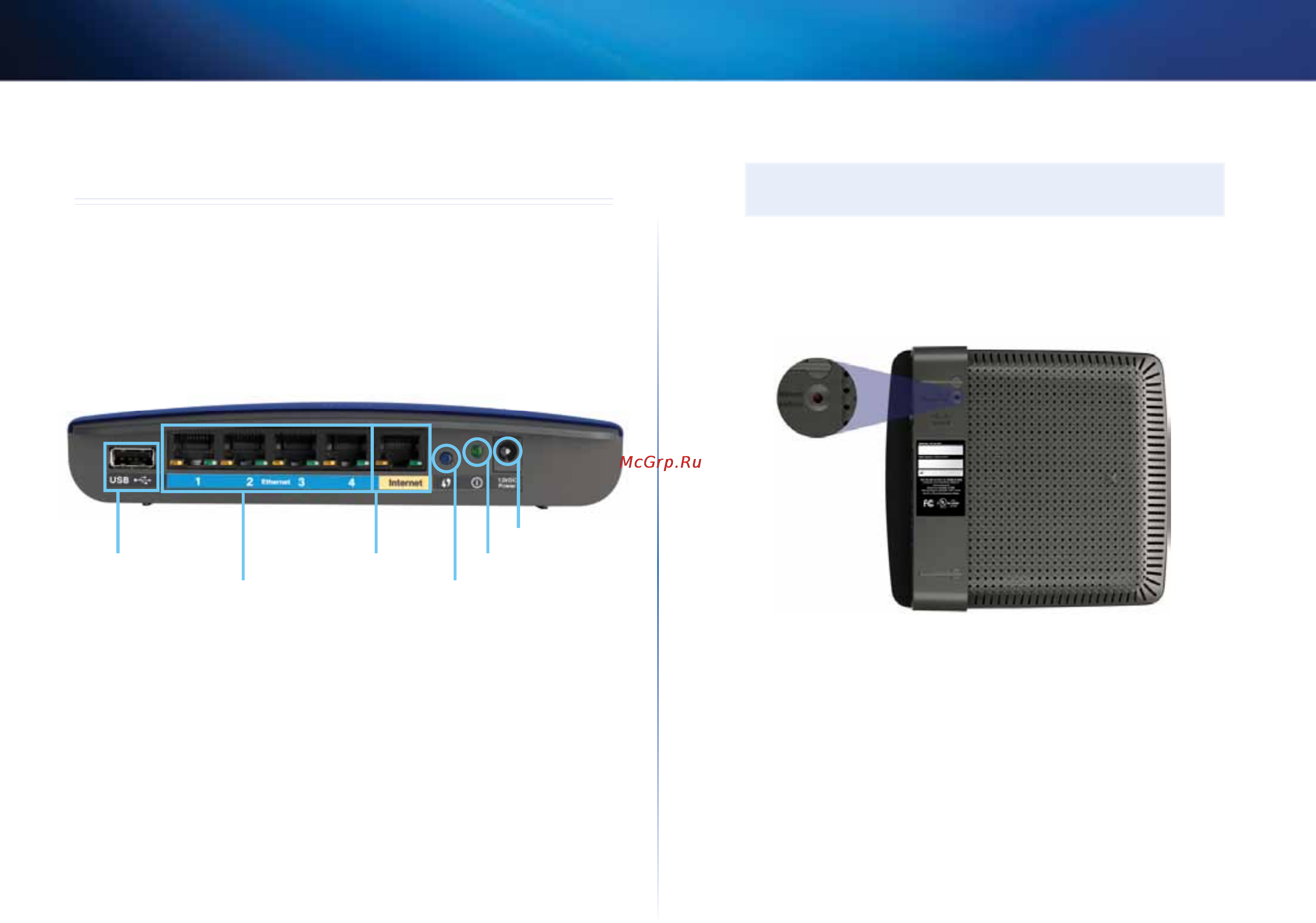 Linksys EA4500 [66/591] Set nedefra