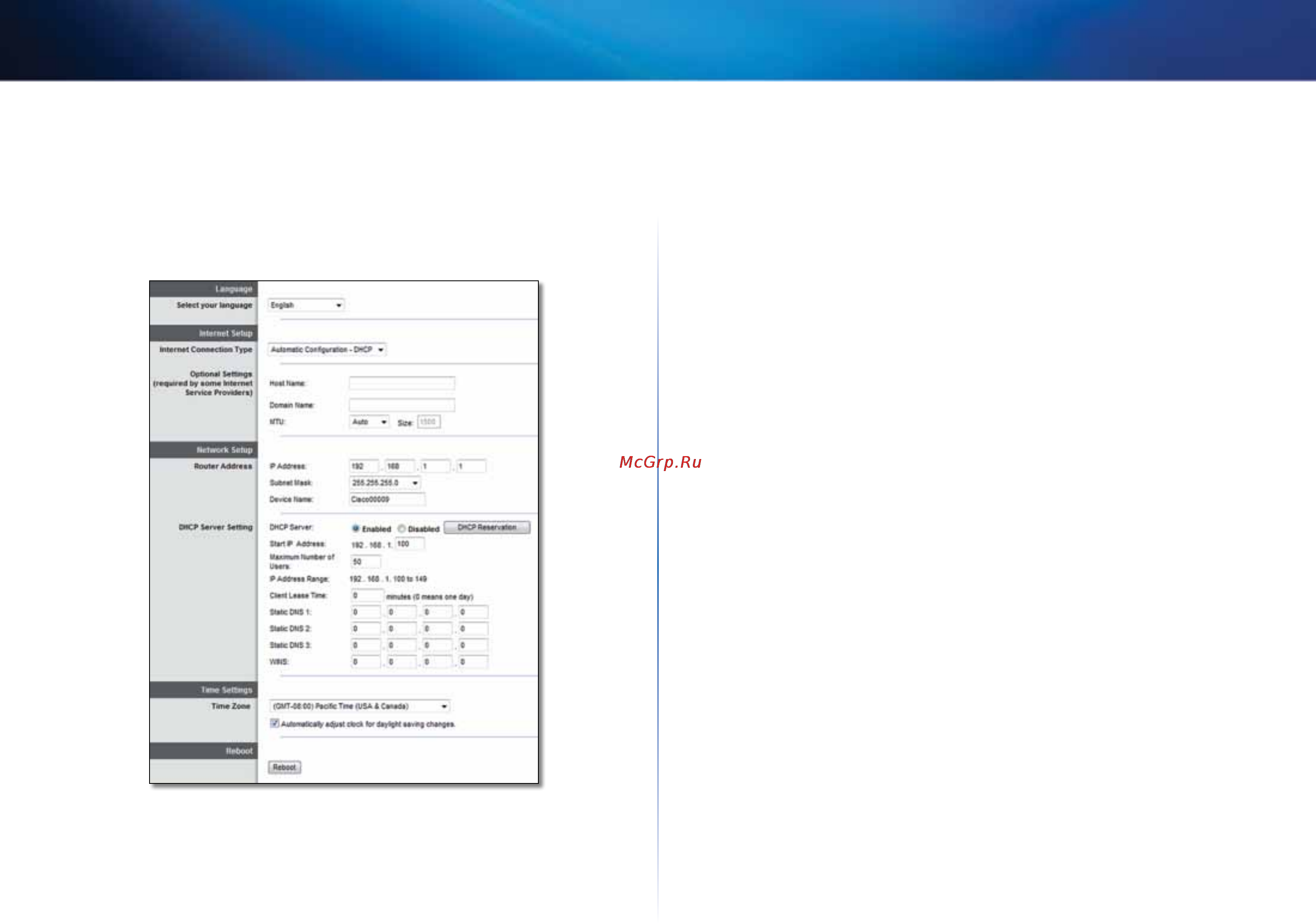 Linksys E4200 [107/702] Setup einrichtung basic setup grundlegende einrichtung