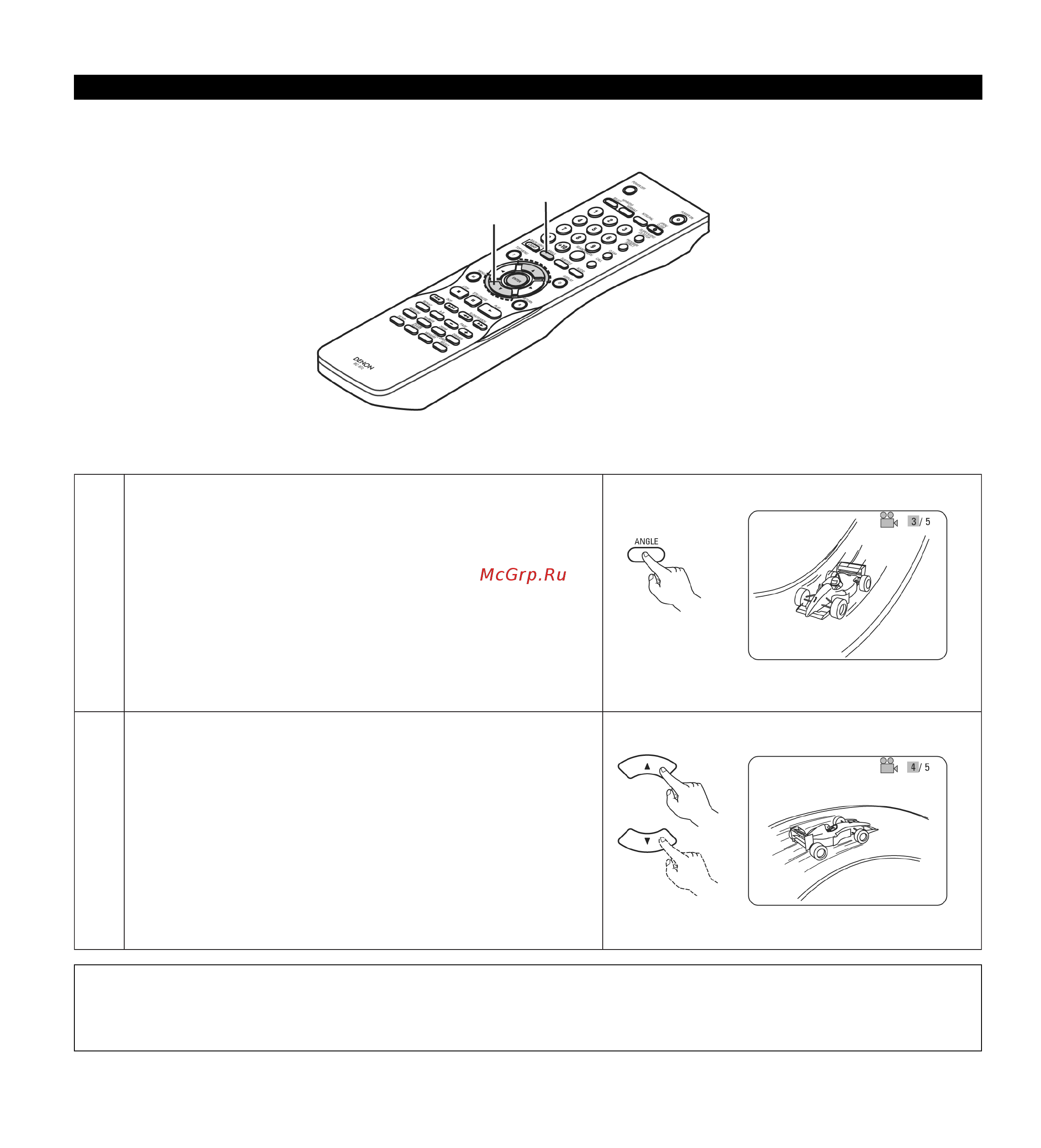 Denon DVD-3910 [68/82] Переключение угла просмотра функция multiple angle