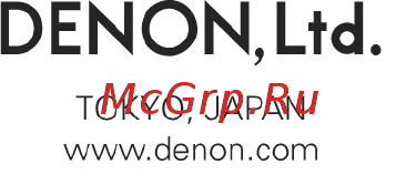 Denon DVD-3910 [82/82] Denon ltd