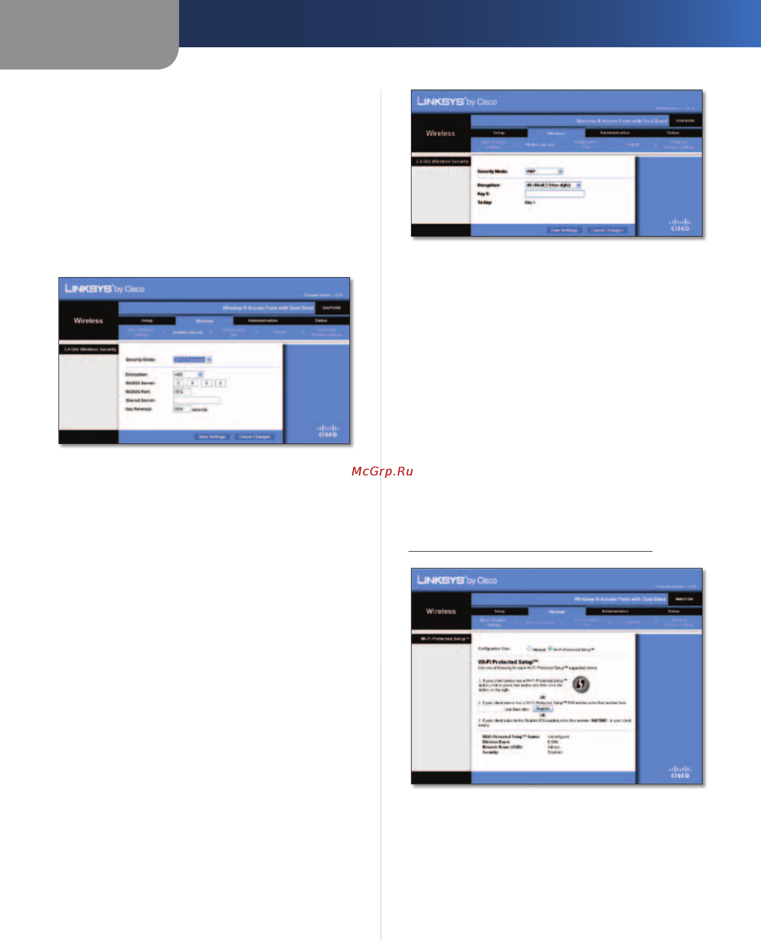 Linksys WAP610N [9/41] Advanced configuration