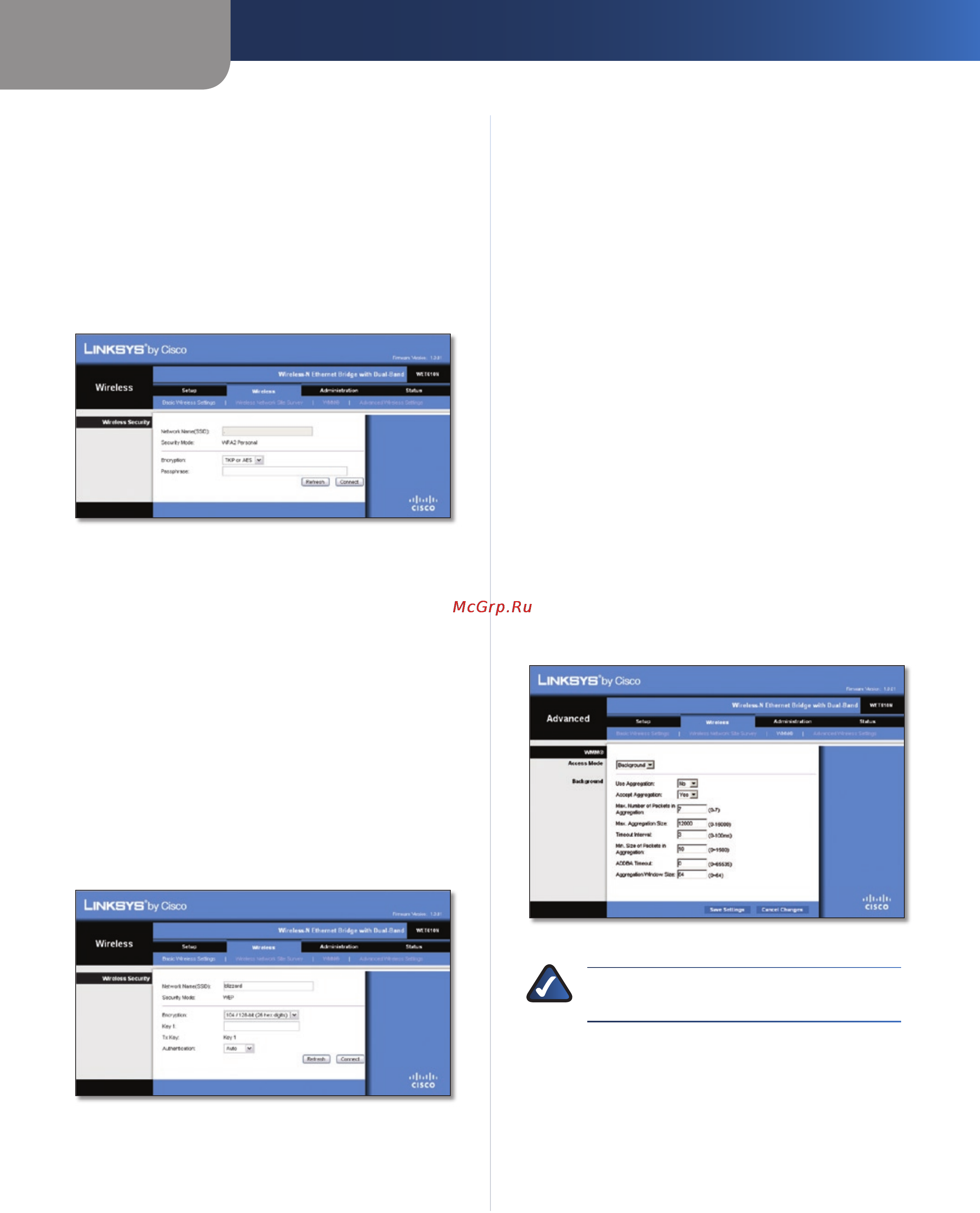 Linksys WET610N [173/286] Wireless wmm