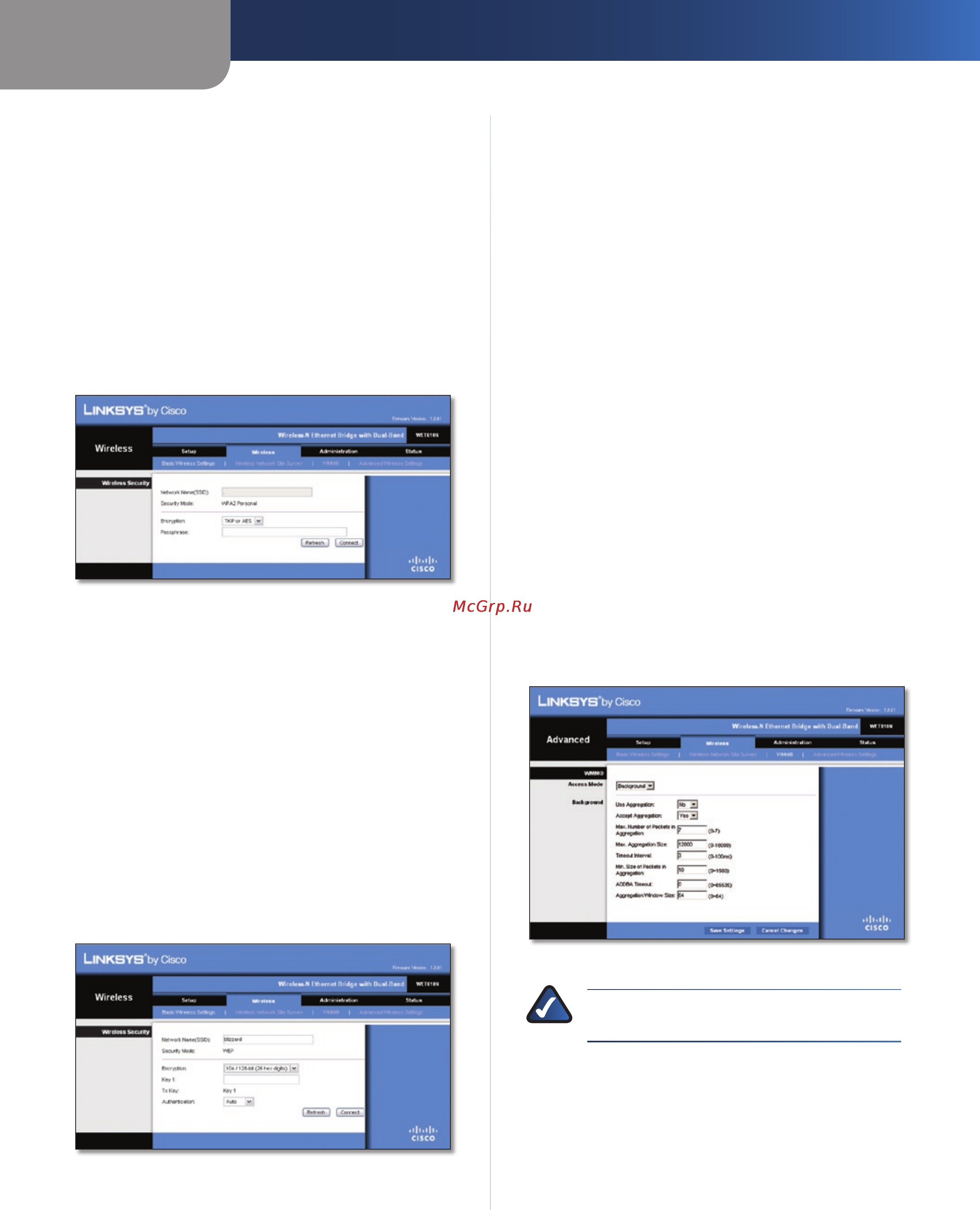 Linksys WET610N [214/286] Wireless wlan wmm