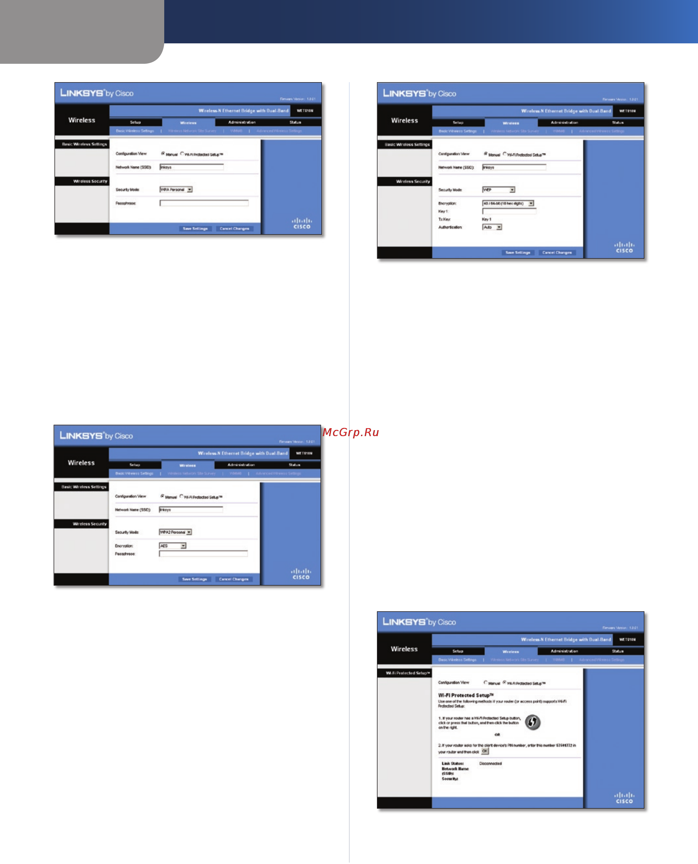 Linksys WET610N [89/286] Configuración avanzada