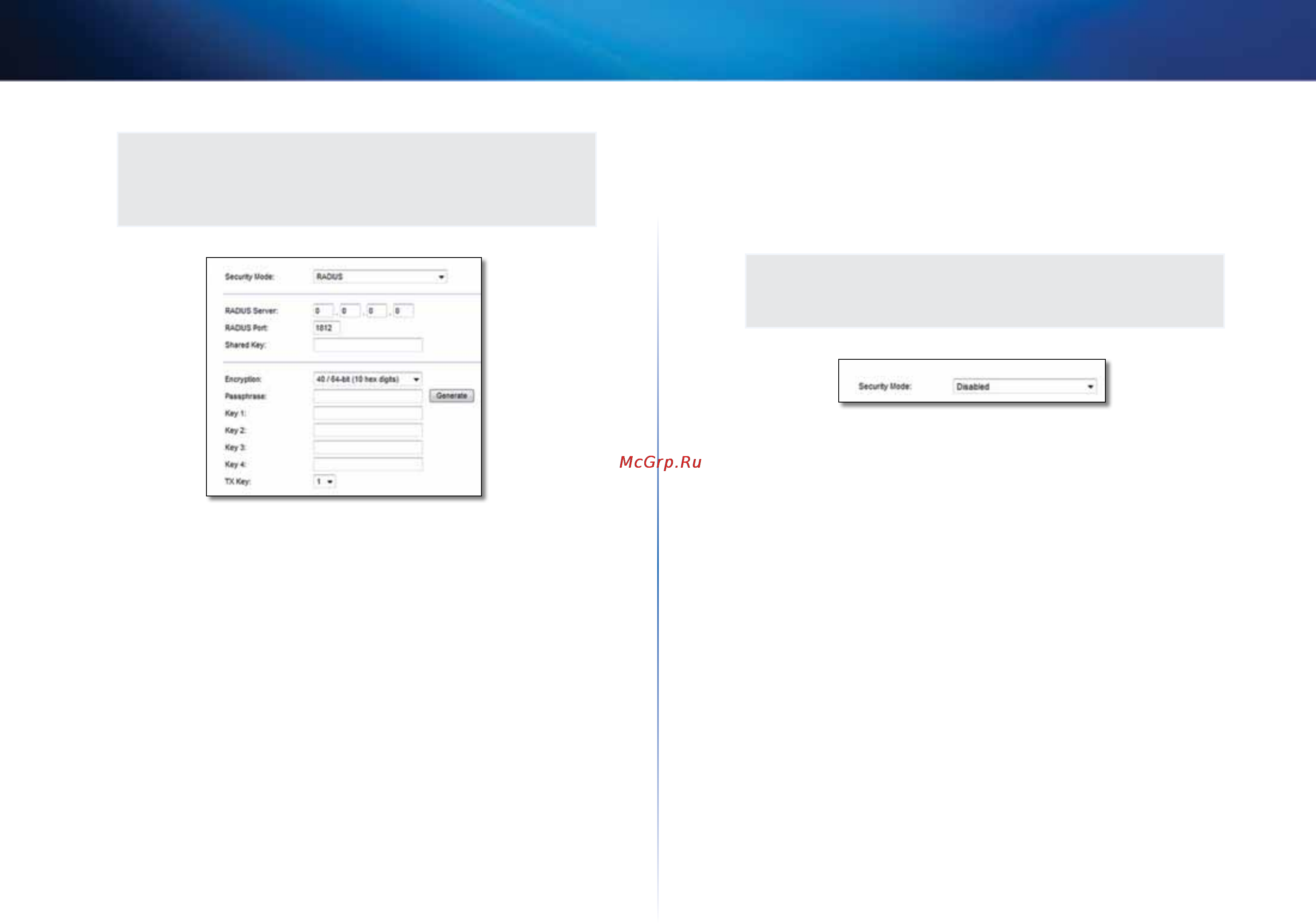 Linksys X2000 [111/237] Configuration avancée