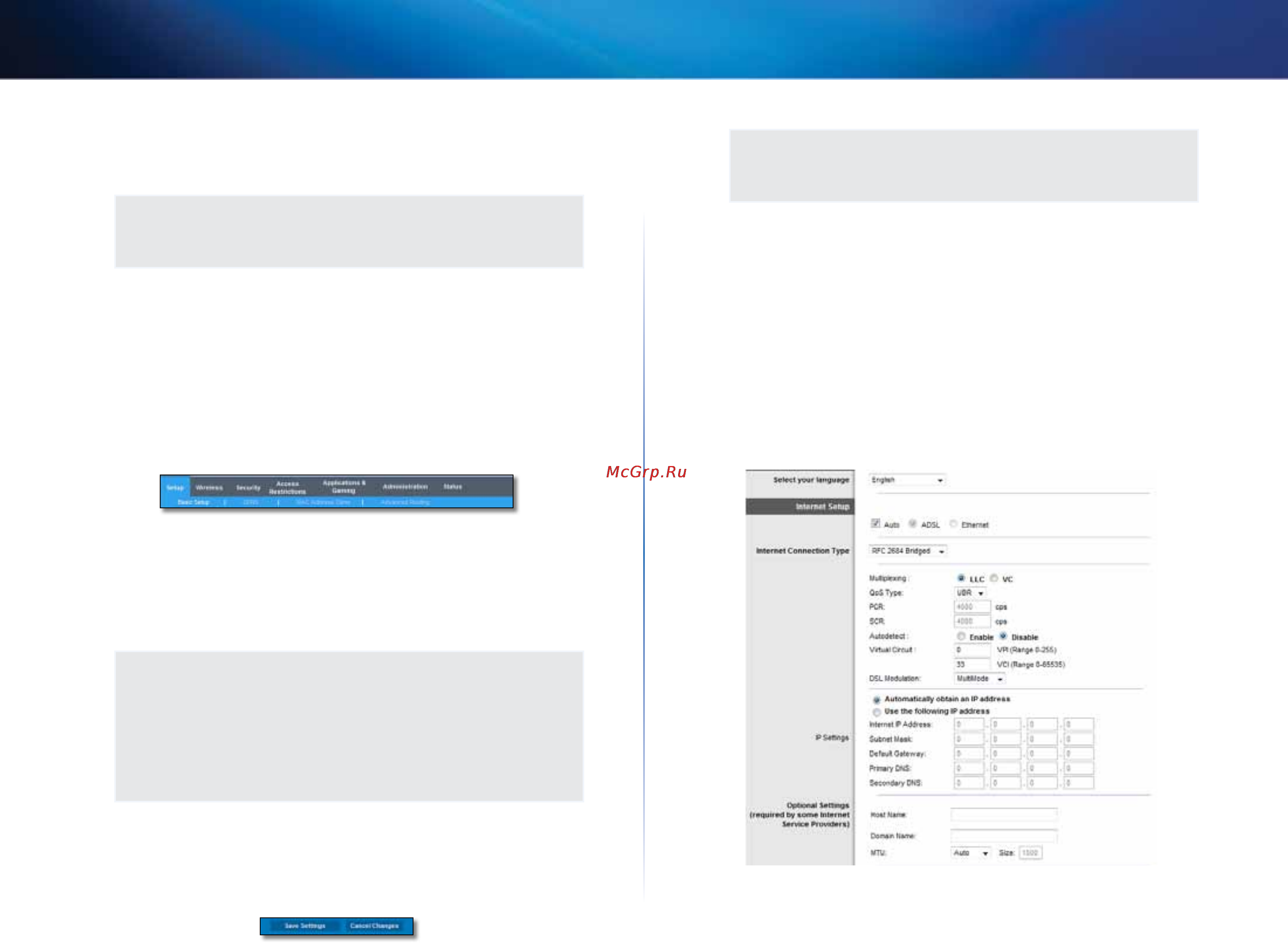 Linksys X2000 [125/237] Utilizzo dell utilità basata sul browser