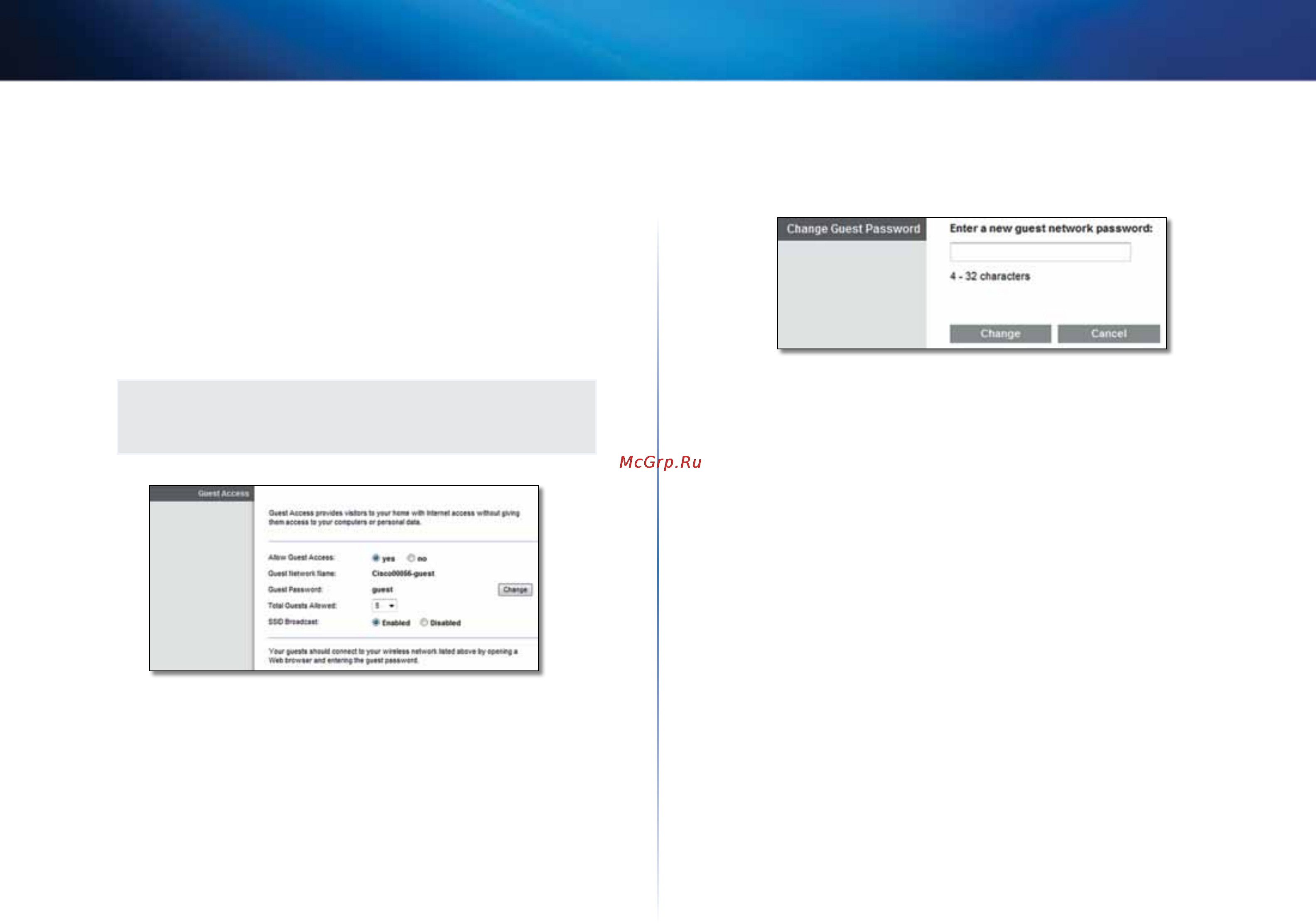 Linksys X2000 [160/237] Wireless wlan guest access gasttoegang