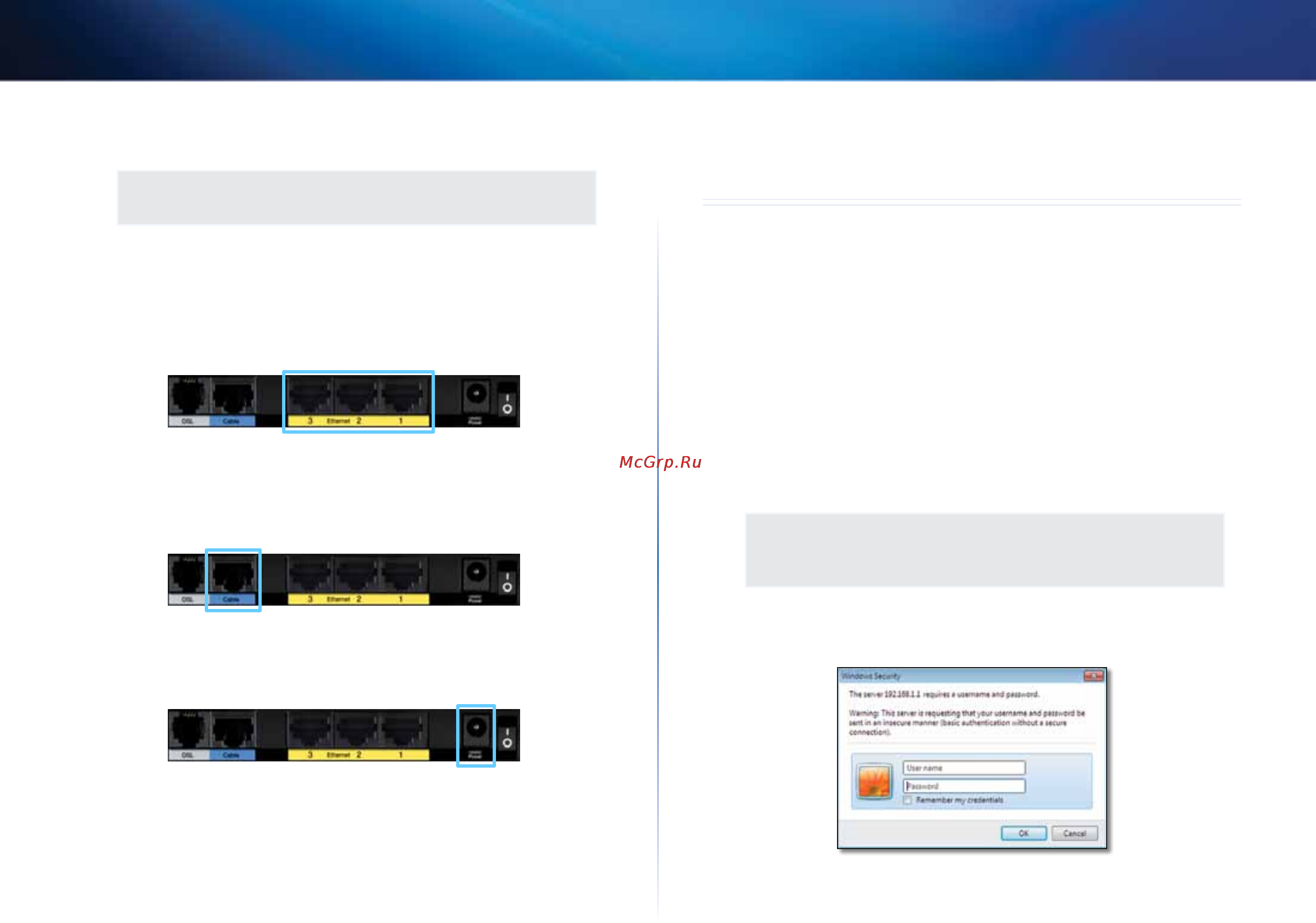 Linksys X2000 [195/237] Konfigurera modemroutern som enbart router