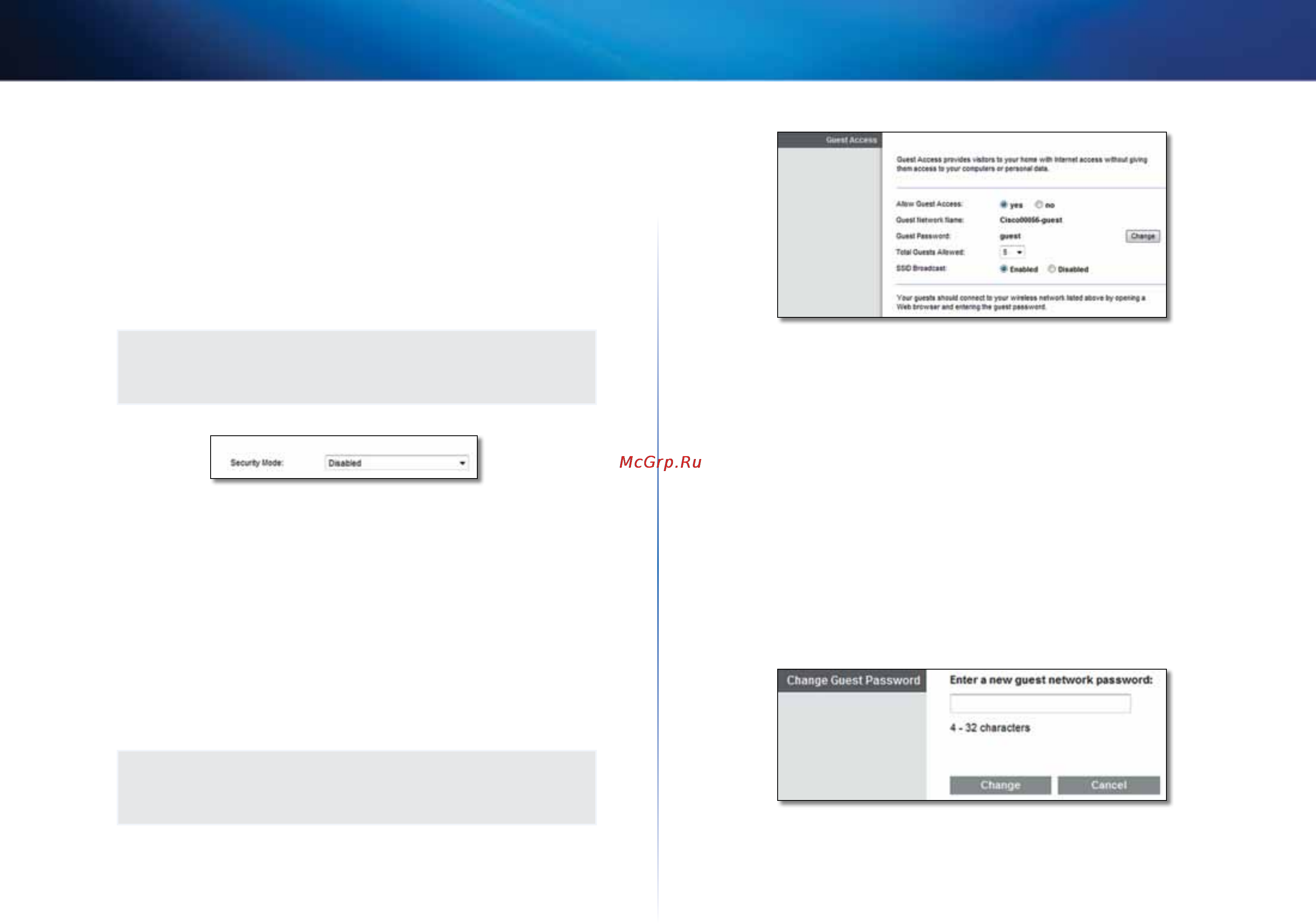Linksys X2000 [64/237] Wireless gastzugriff