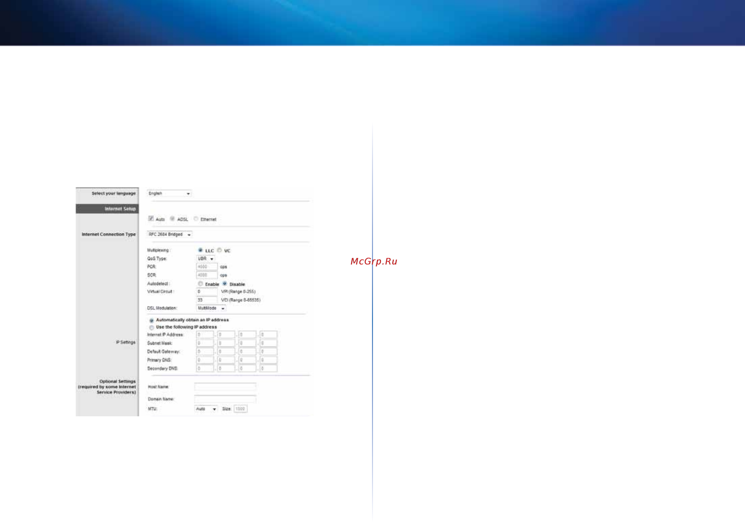 Linksys X2000 [9/237] Auto adsl mode