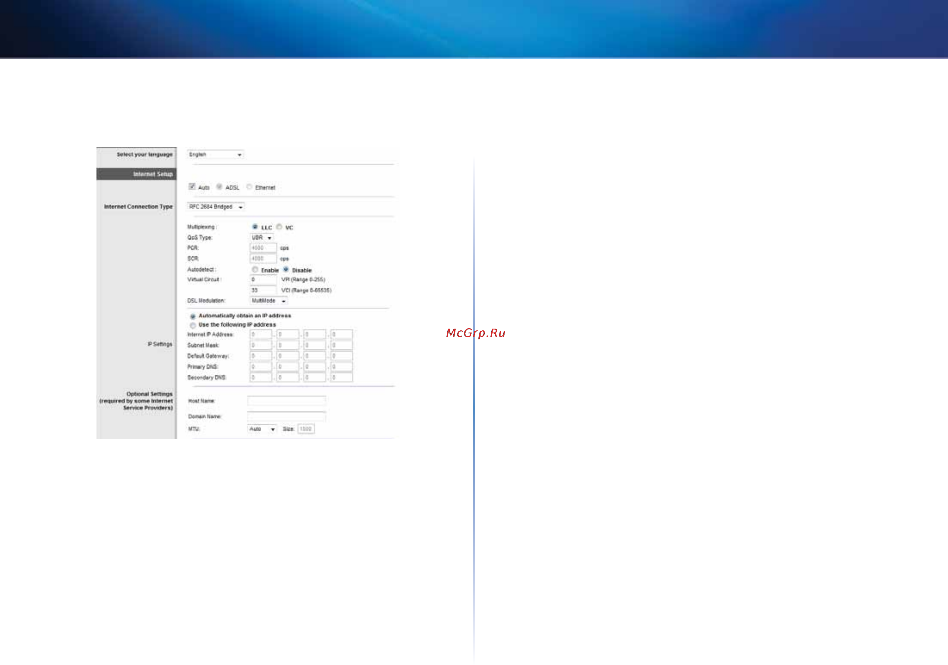 Linksys X3000 [228/291] Język