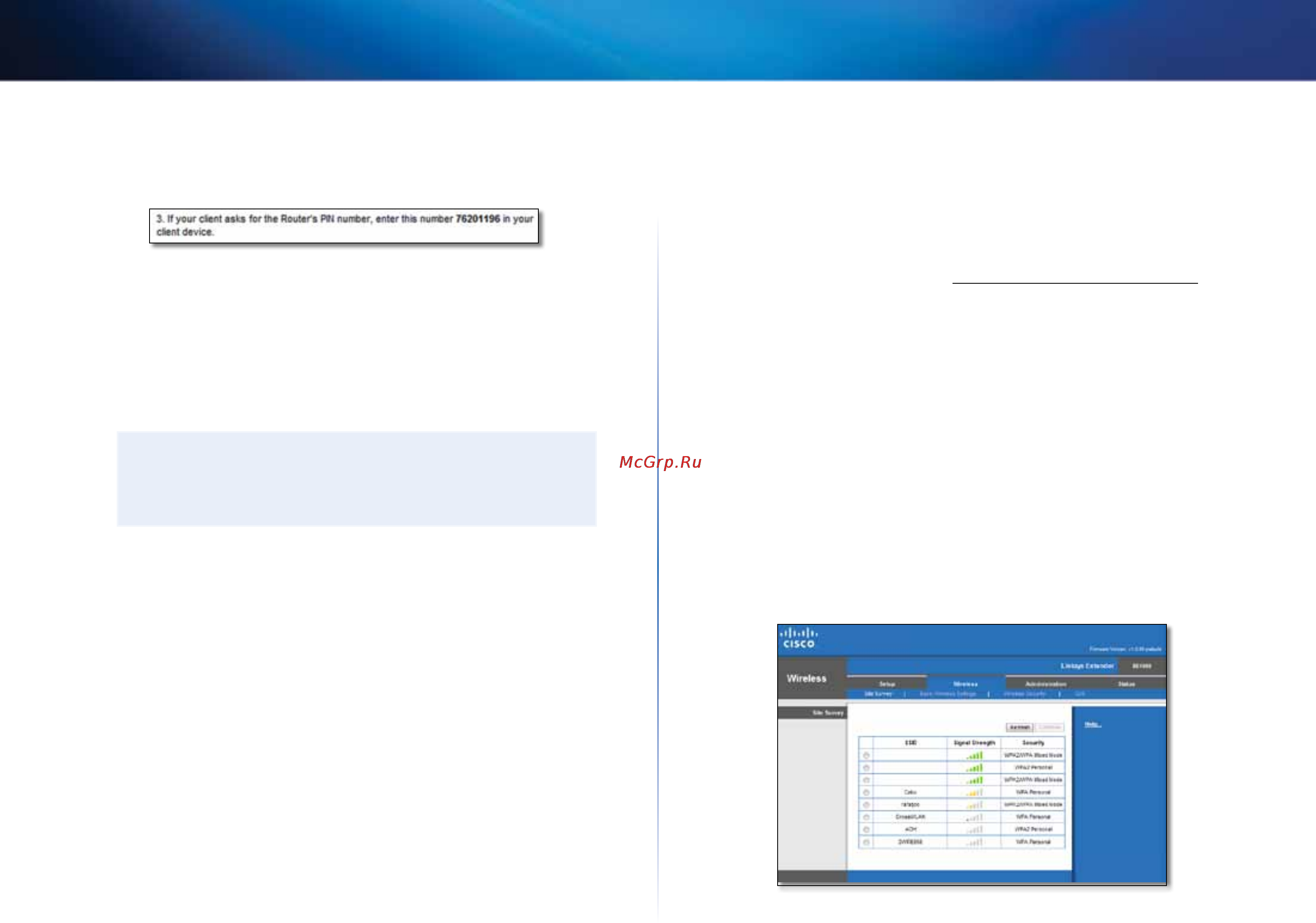 Linksys RE1000 [174/414] Comment utiliser l inspection de site