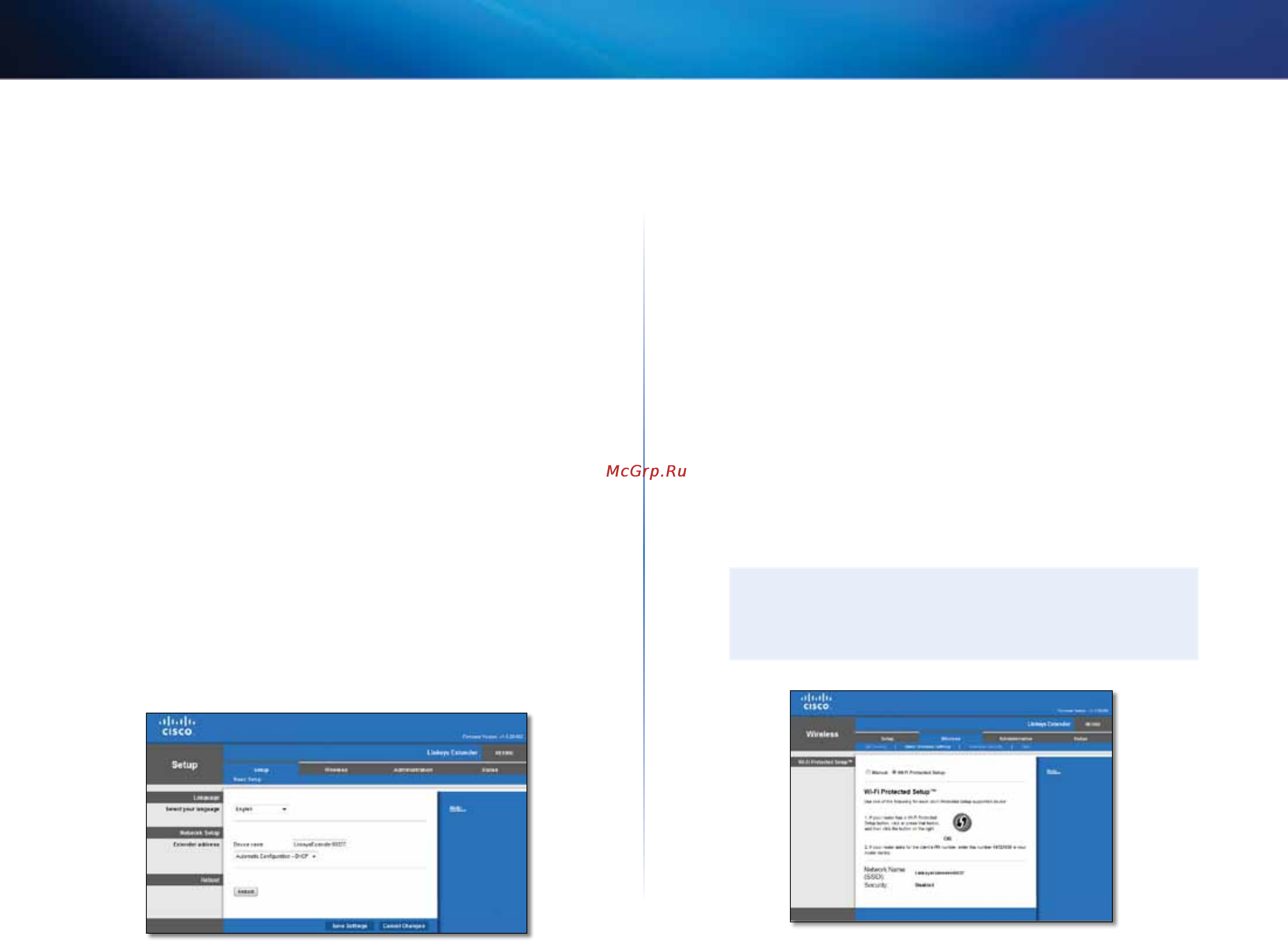 Linksys RE1000 [201/414] Menggunakan wi fi protected setup