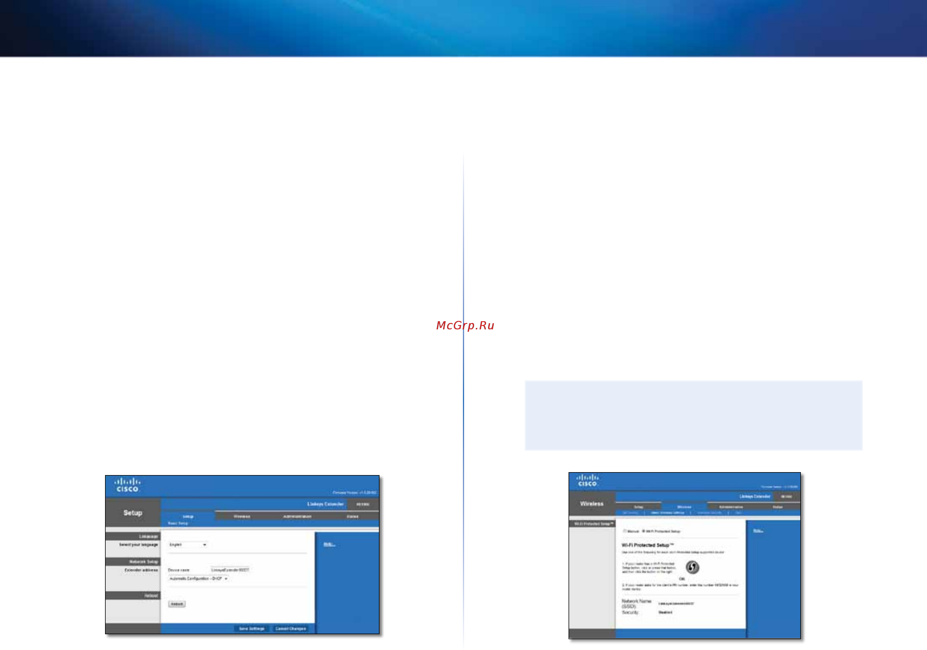 Linksys RE1000 [348/414] Använda wi fi protected setup