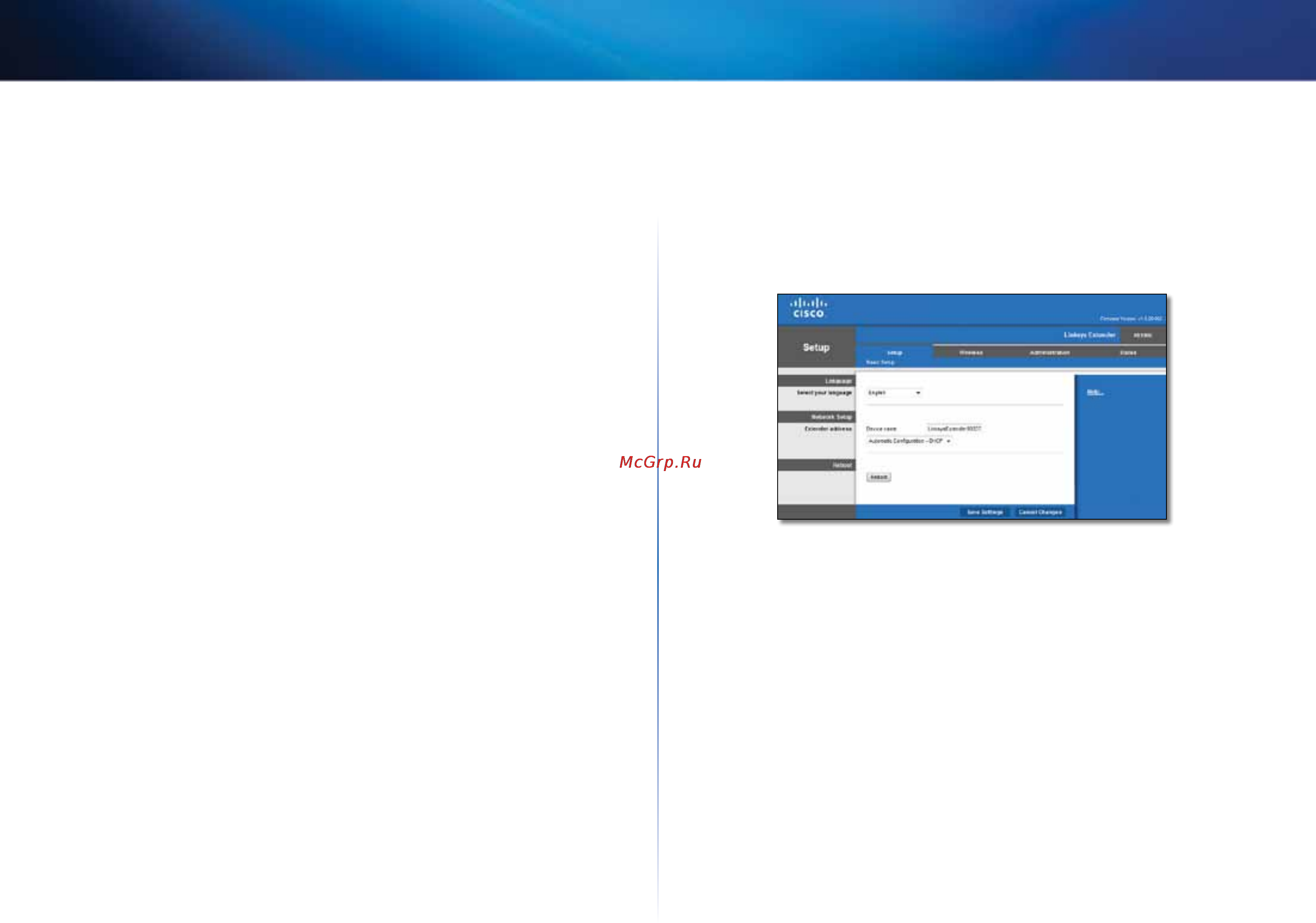Linksys RE1000 [378/414] Başlarken