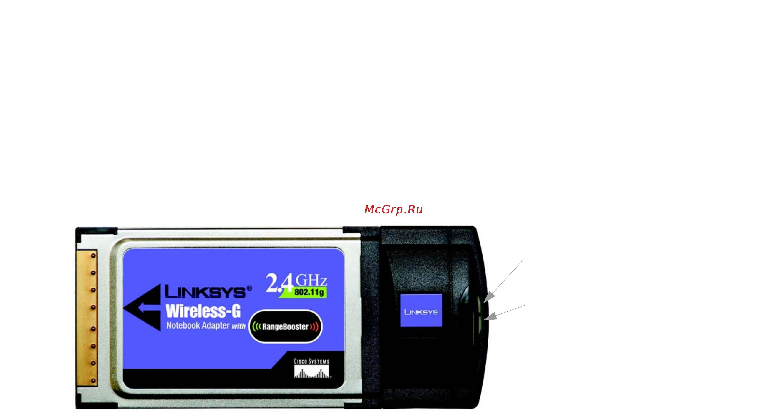 Linksys WPC54GR [144/198] Chapitre 3 présentation de l adaptateur sans fil g pour ordinateur portable