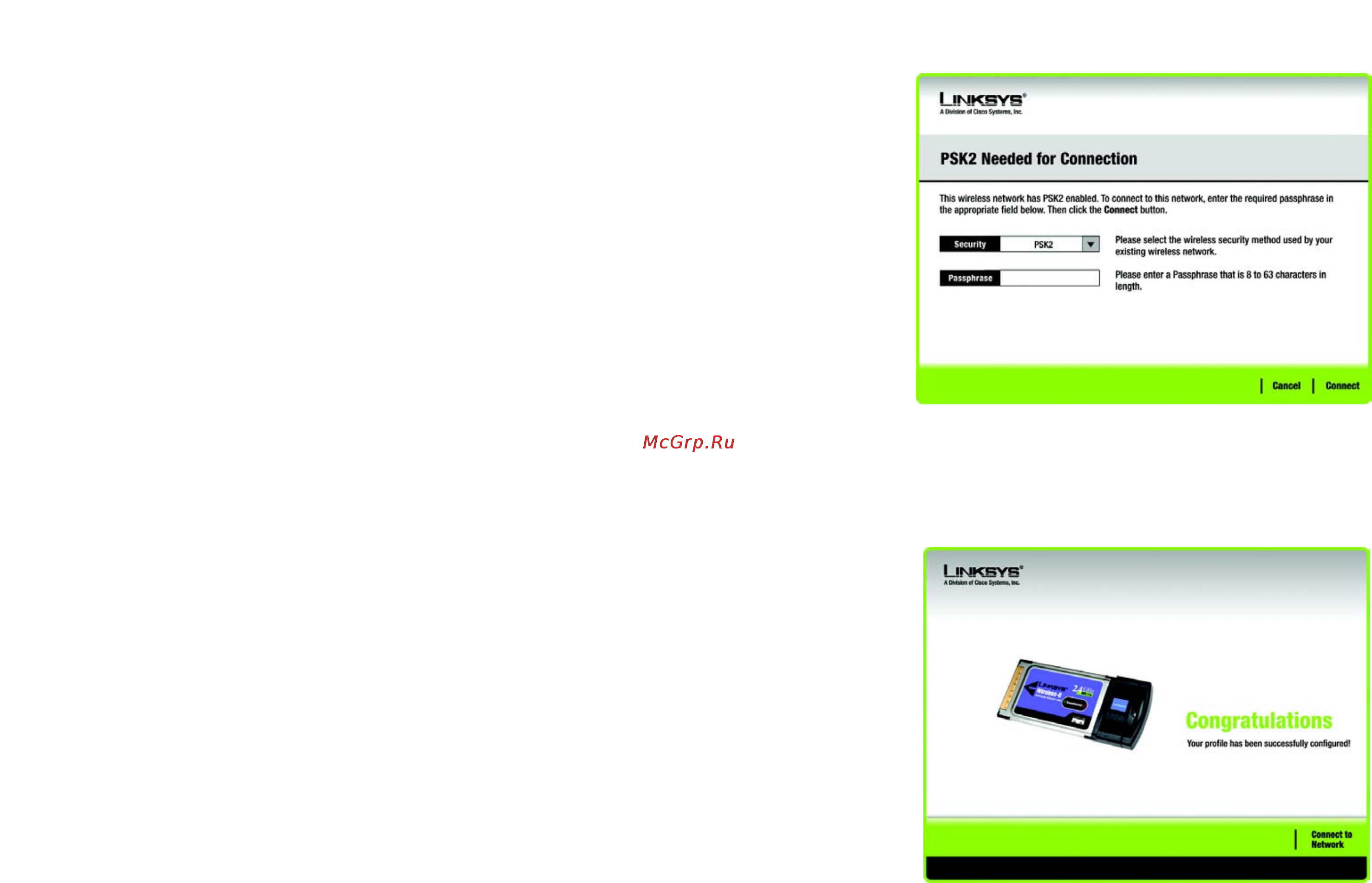 Linksys WPC54GR Инструкция по эксплуатации онлайн [148/198] 46284