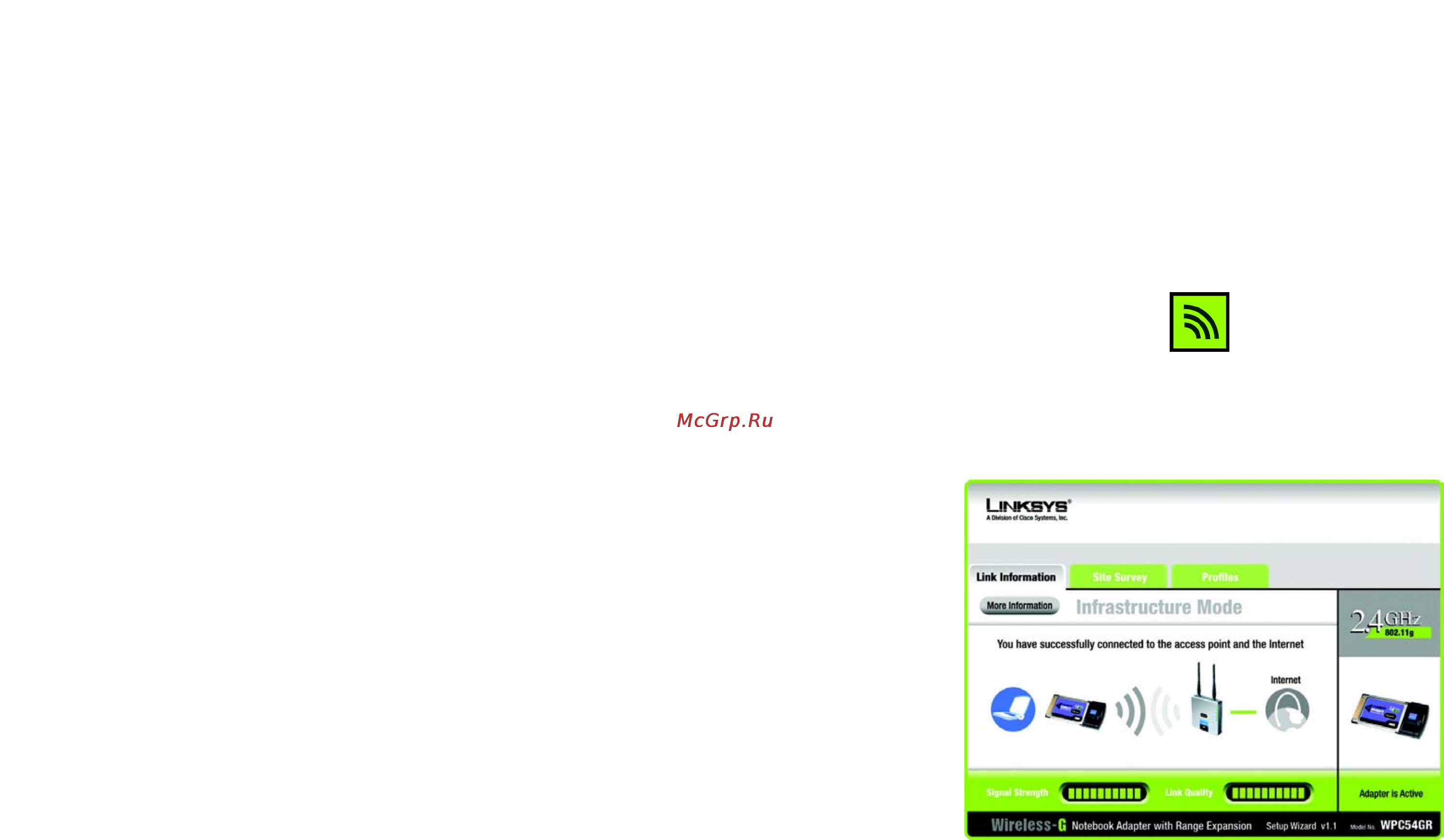 Linksys WPC54GR [155/198] Chapitre 5 utilisation de wireless network monitor