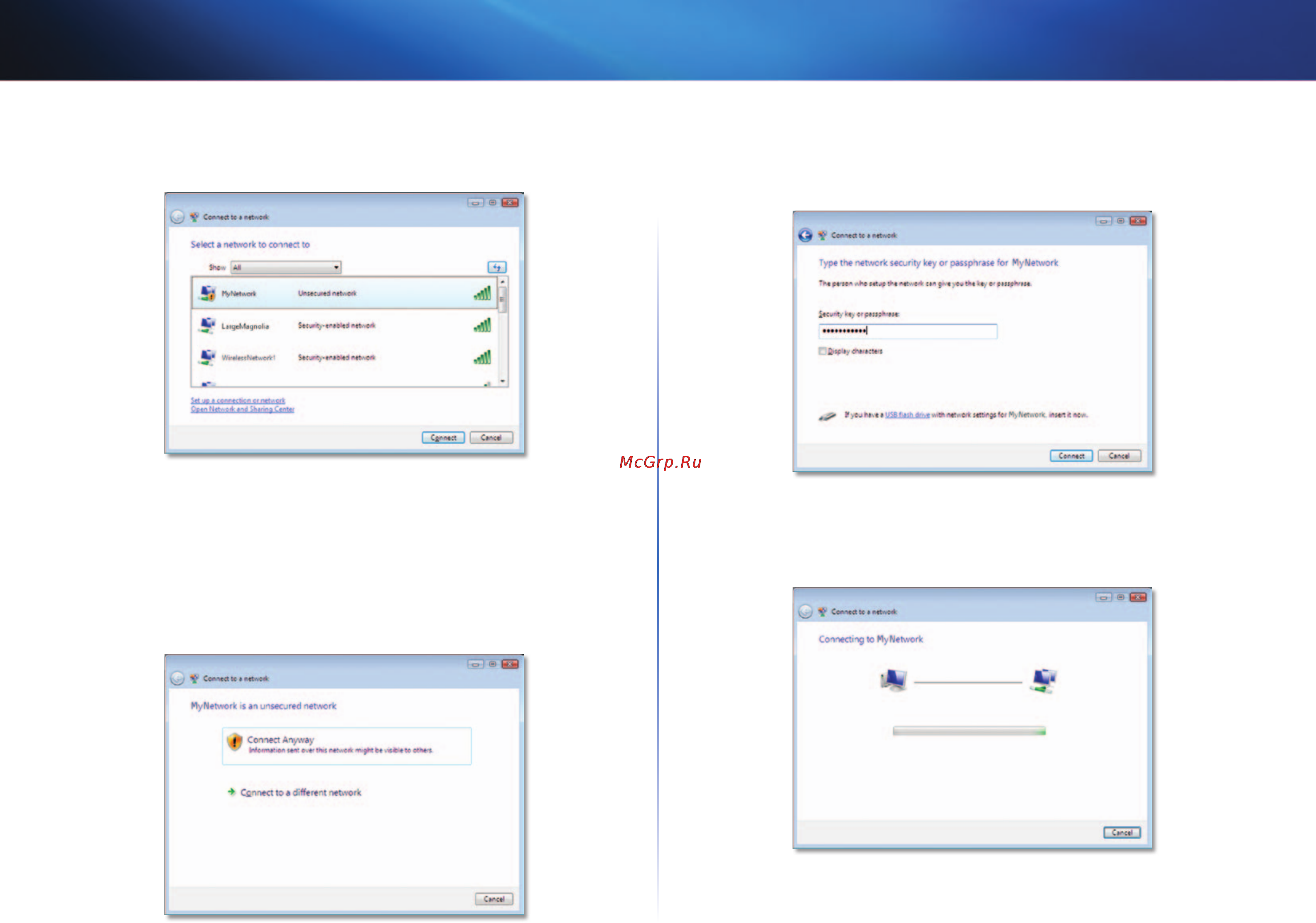 Linksys AE3000 [176/313] Configuratie draadloos netwerk windows vista