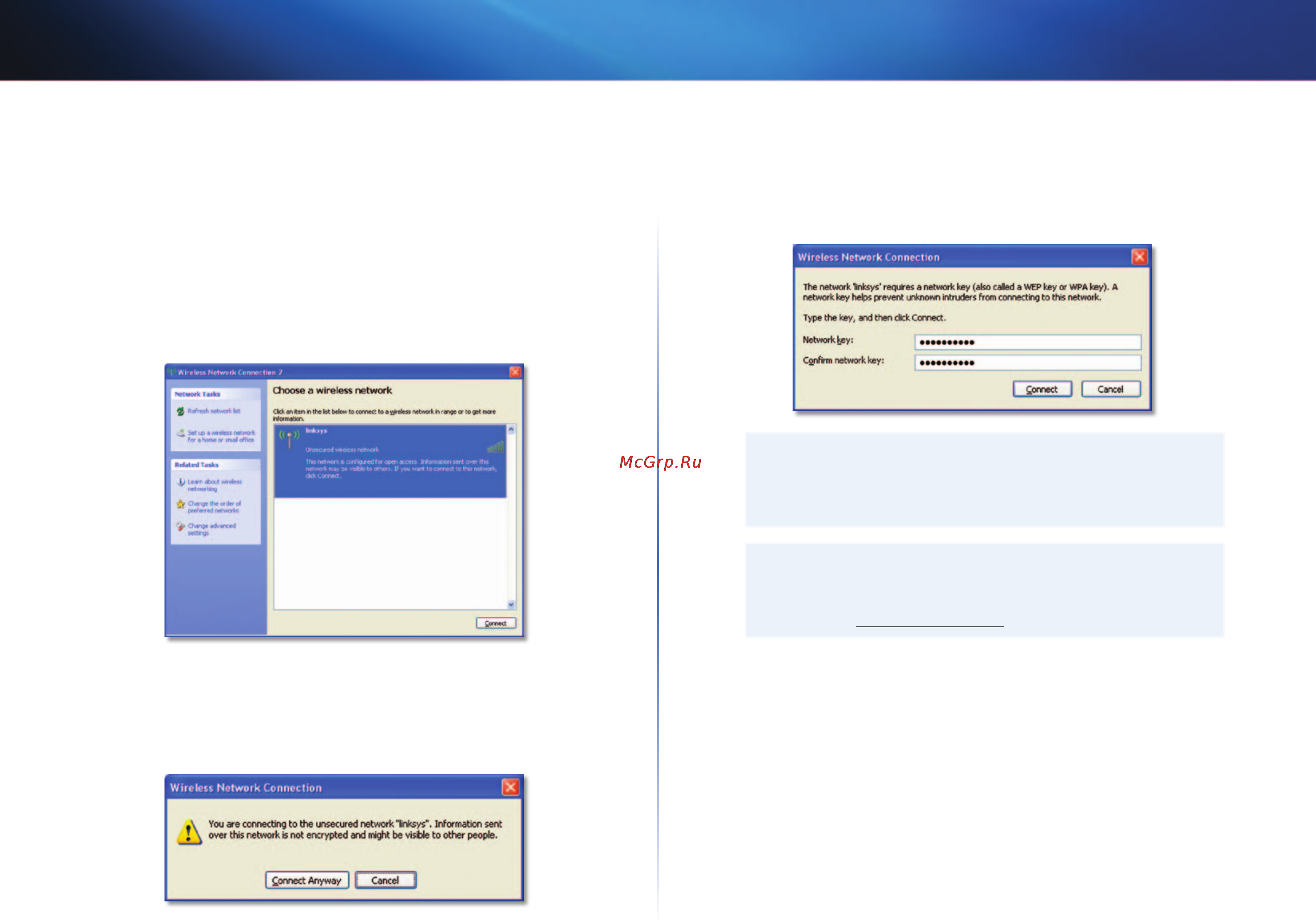 Linksys AE3000 [190/313] Konfigurere det trådløse nettverket windows xp