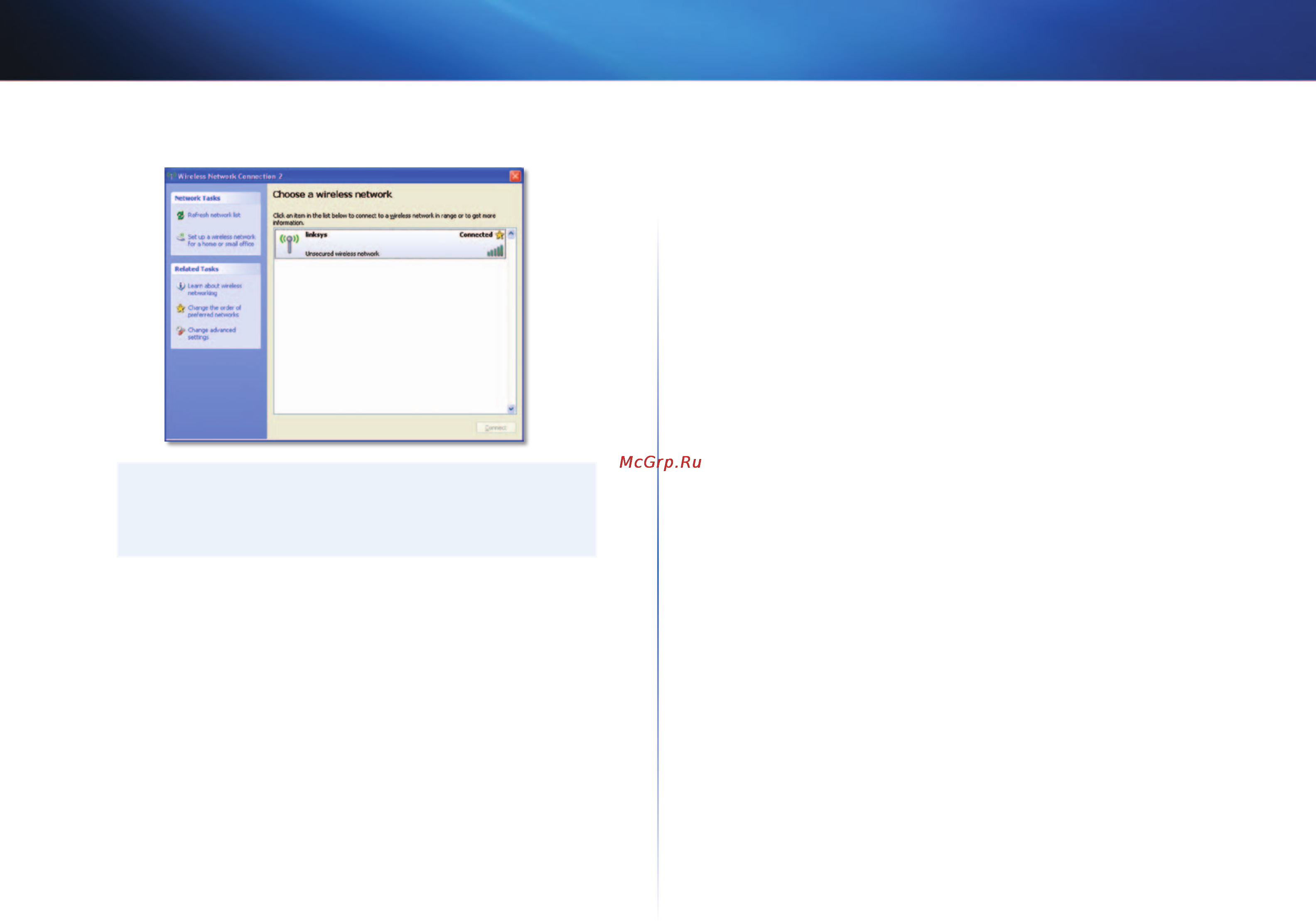 Linksys AE3000 [191/313] Konfigurere det trådløse nettverket windows xp